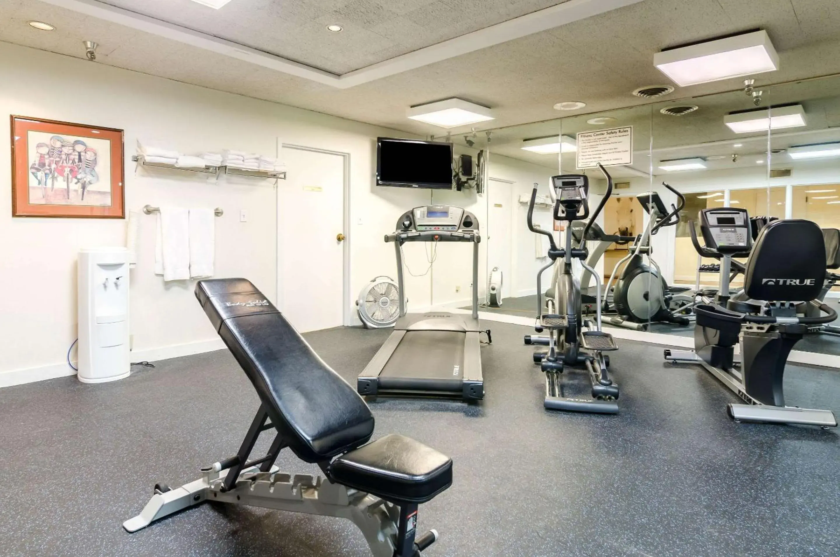 Fitness centre/facilities in Quality Inn & Suites Fitness centre/facilities in Quality Inn & Suites