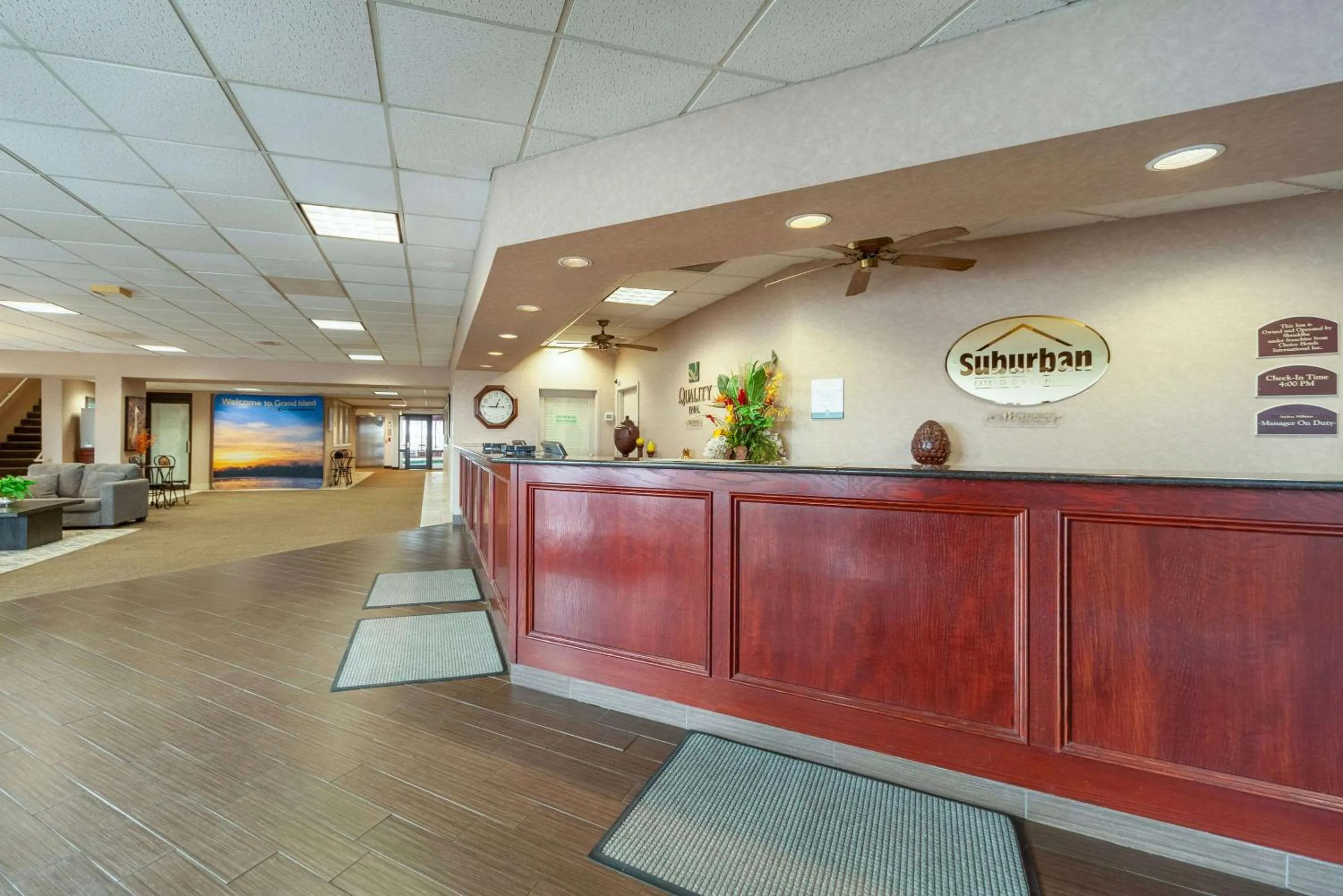 Lobby or reception in Quality Inn and Conference Center I-80 Grand Island
