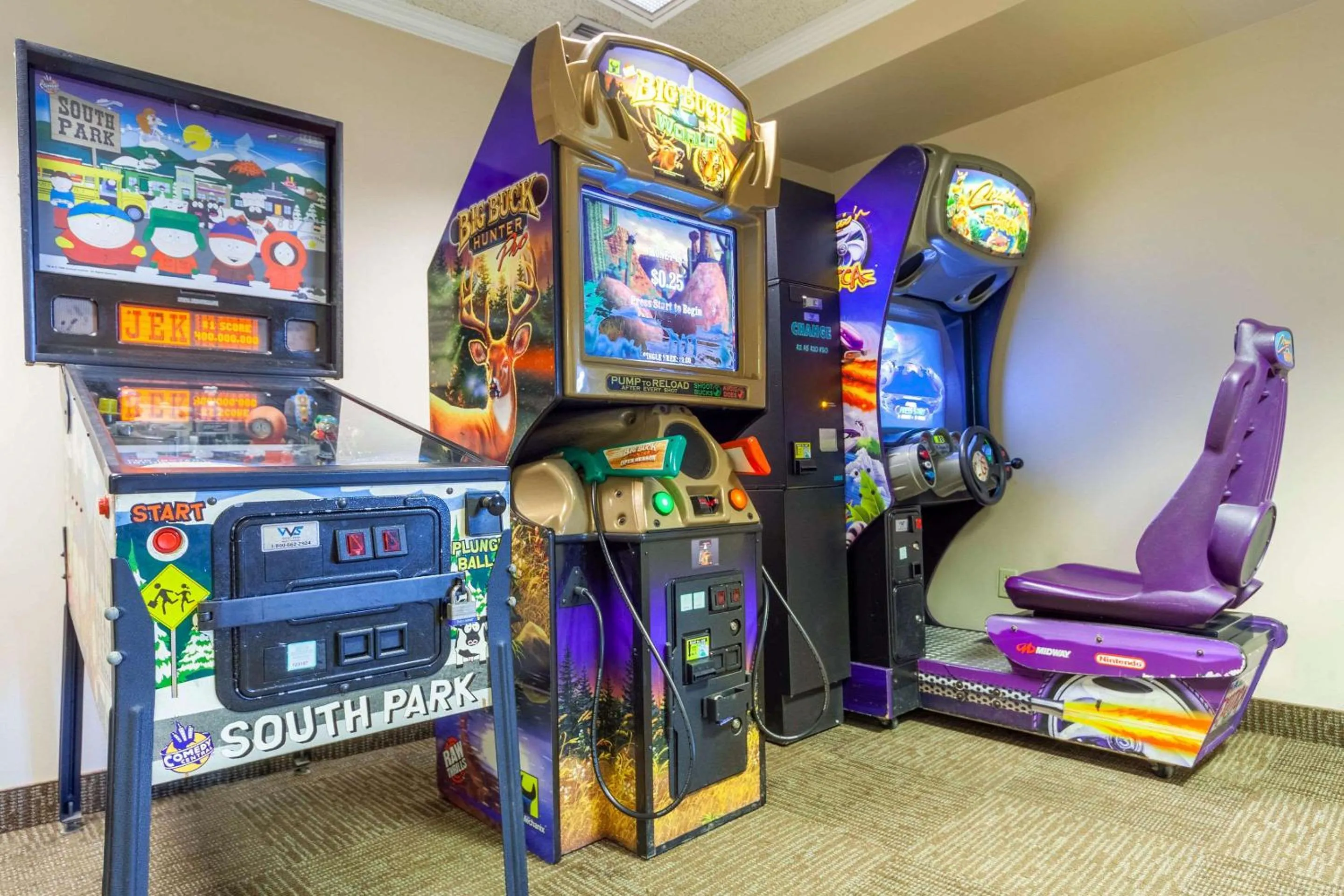Game Room in Quality Inn and Conference Center I-80 Grand Island
