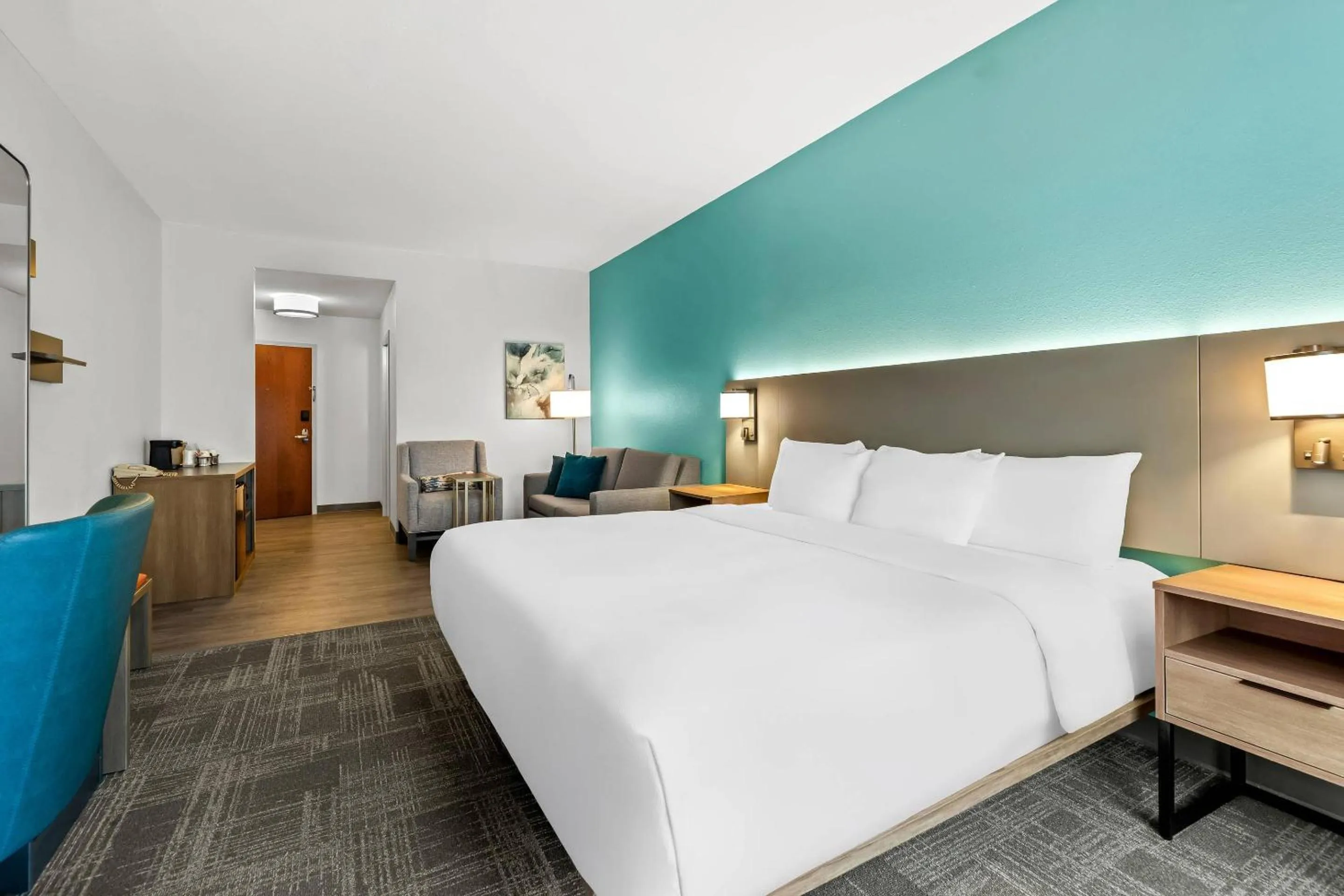 Bedroom, Bed in Comfort Suites Gothenburg South