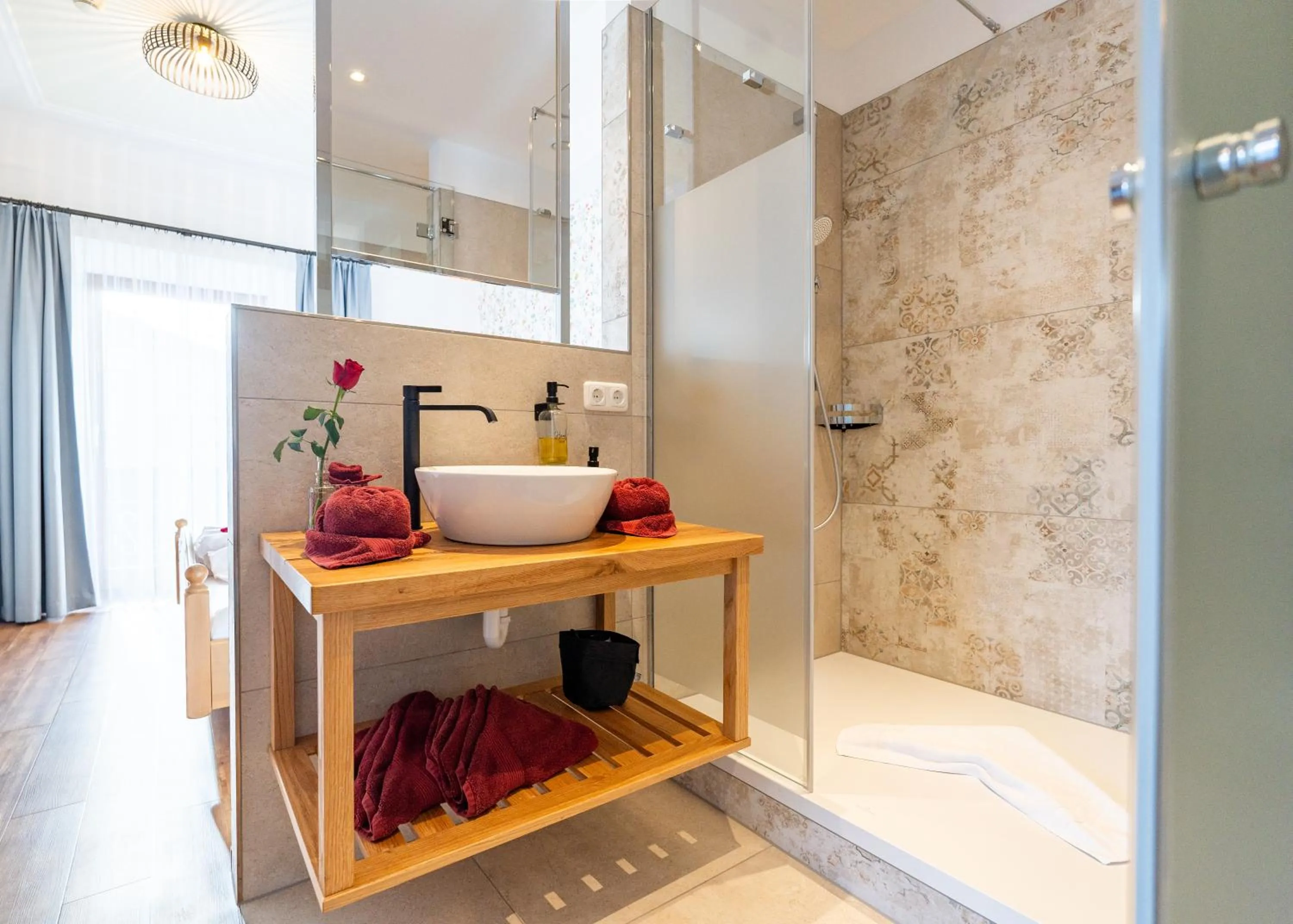 Bathroom in Hotel Krone Tirol