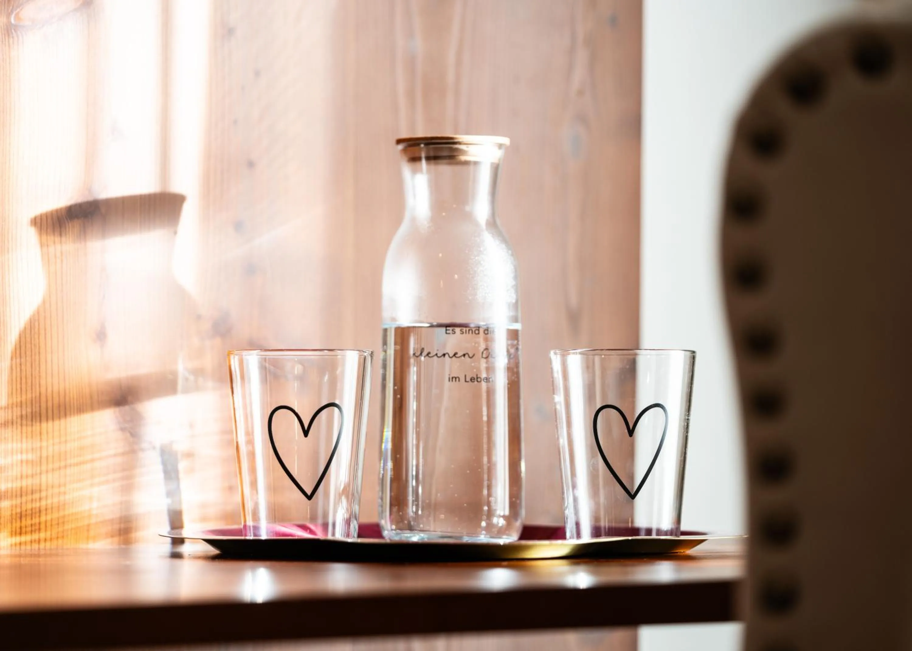 Decorative detail in Hotel Krone Tirol