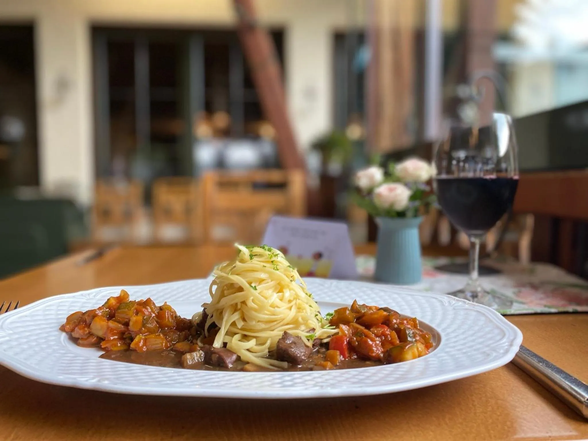 Restaurant/places to eat in Hotel Krone Tirol