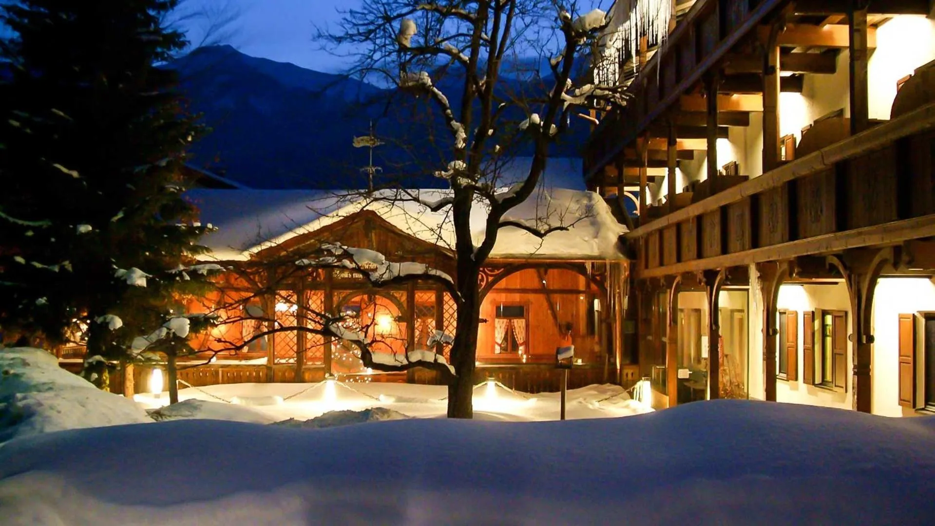 Property building in Hotel Krone Tirol