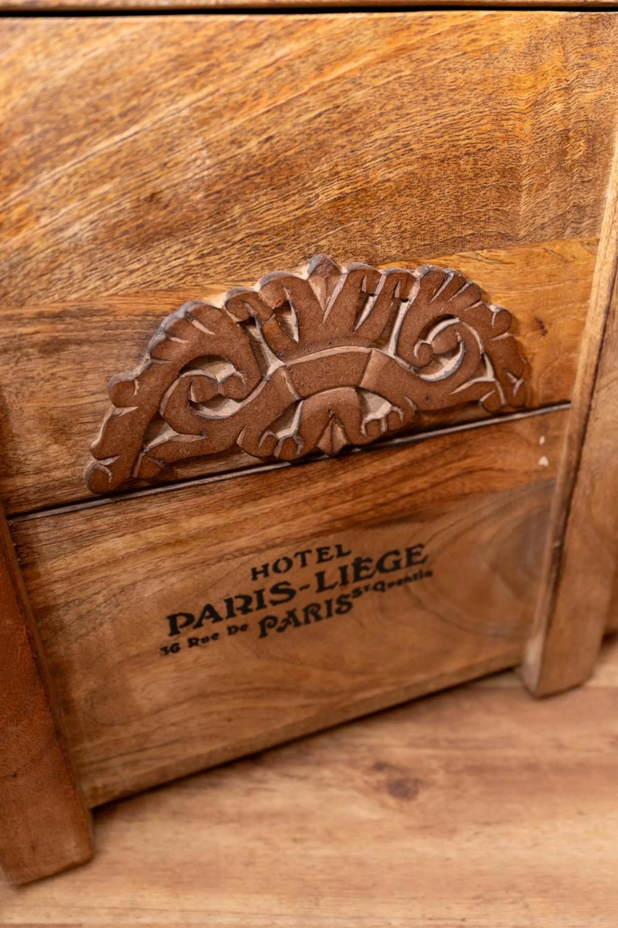 Decorative detail in Hotel Krone Tirol