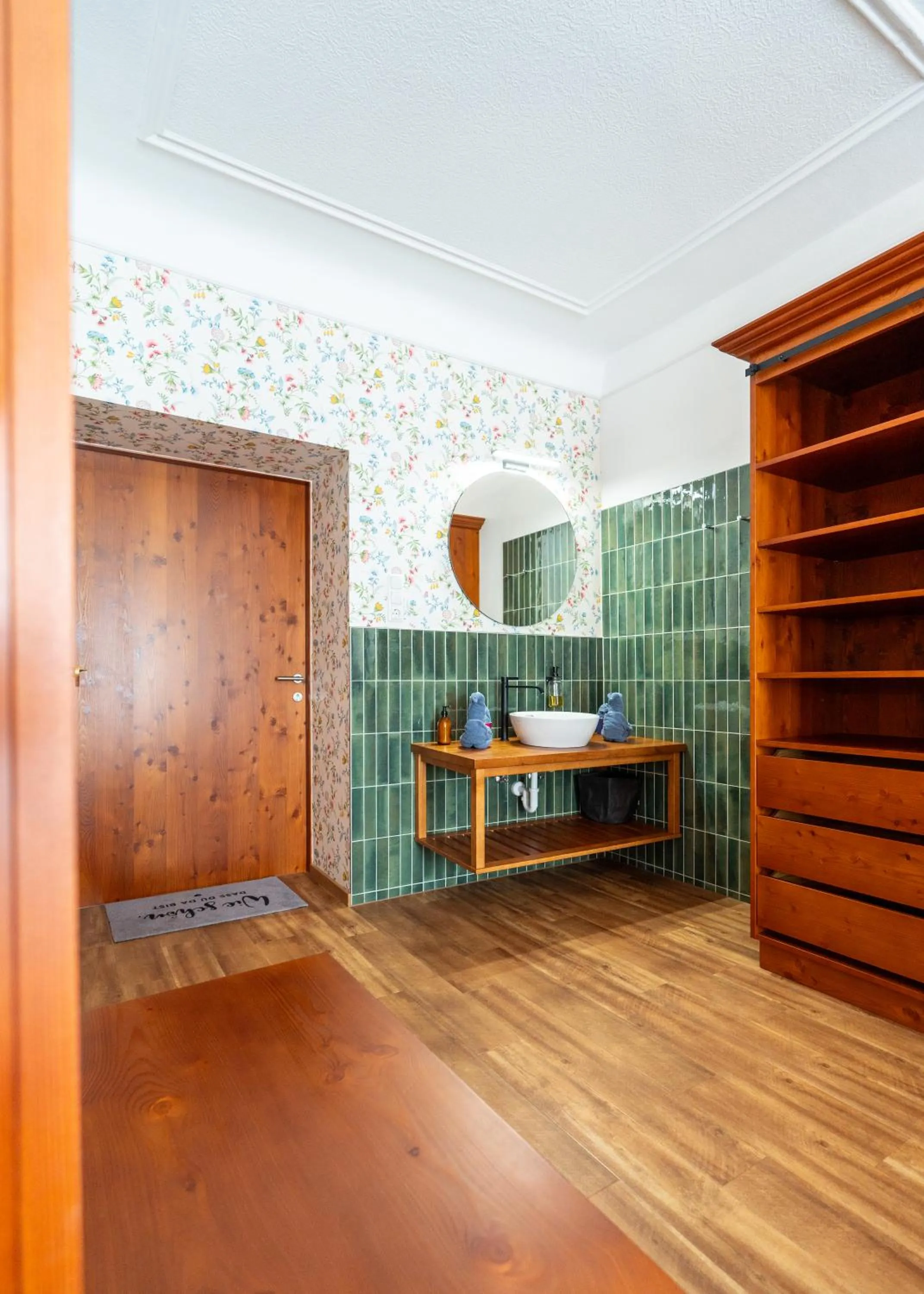 Decorative detail in Hotel Krone Tirol