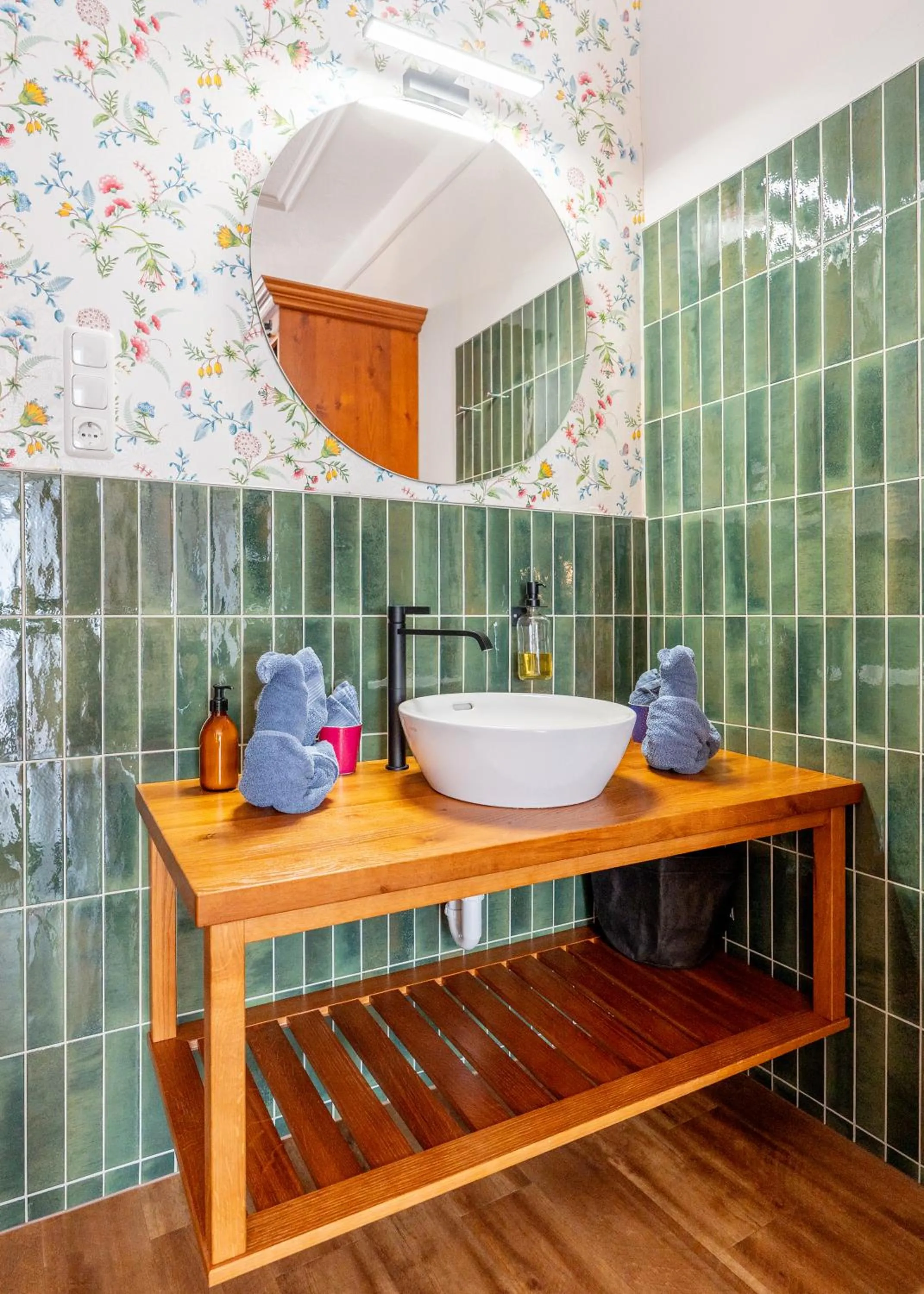 Bathroom in Hotel Krone Tirol