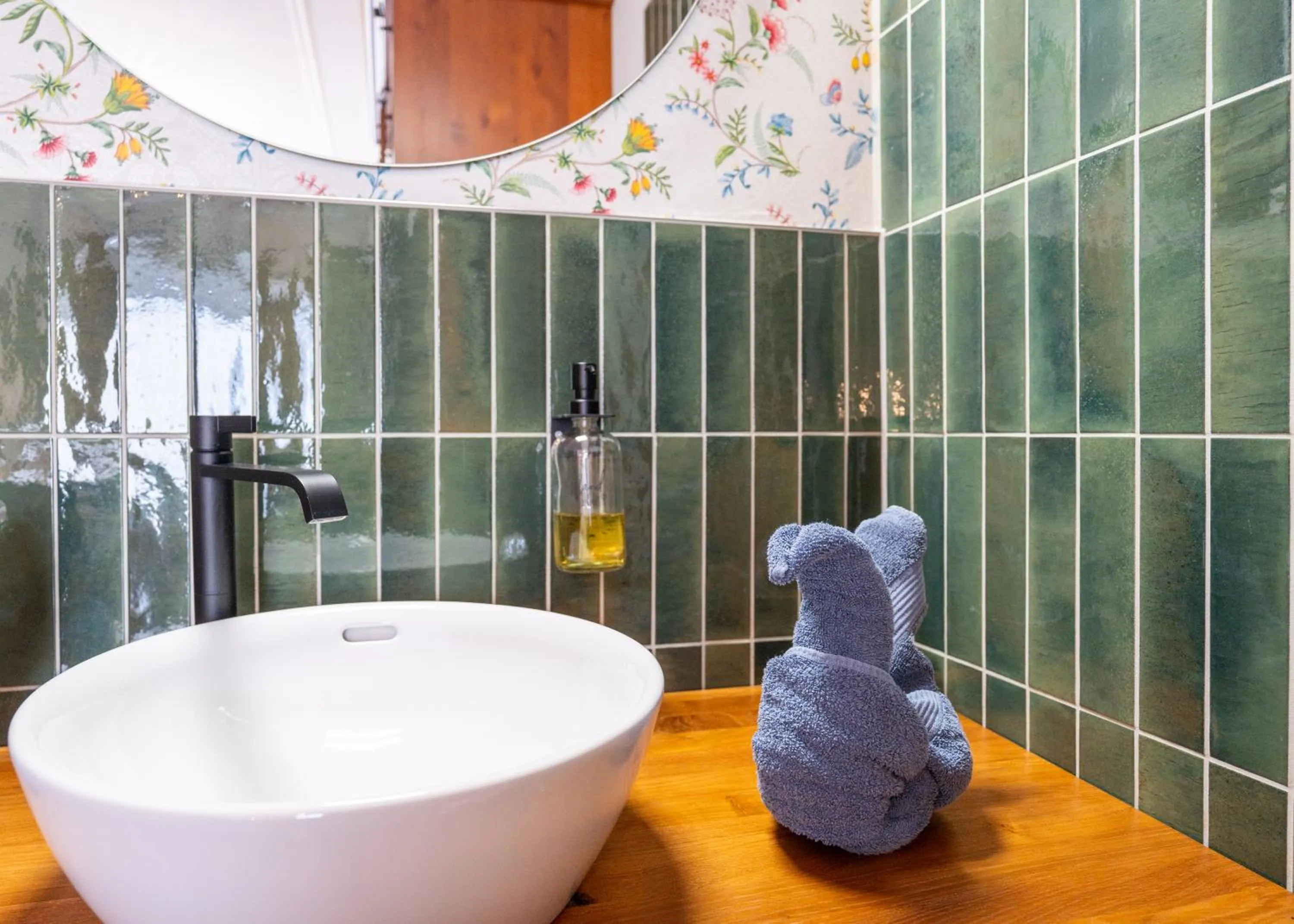 Bathroom in Hotel Krone Tirol