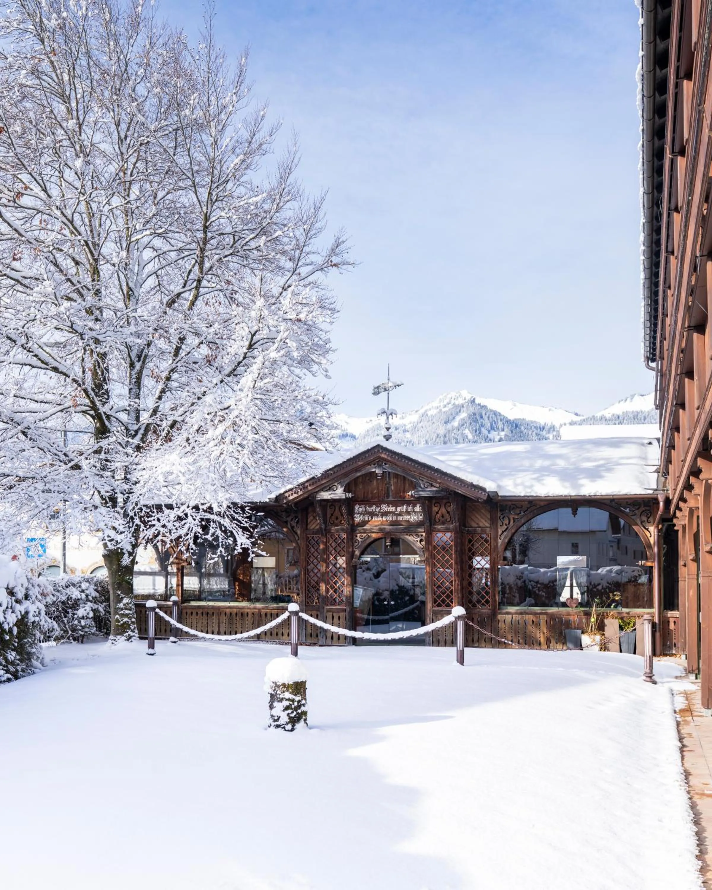 Property building in Hotel Krone Tirol