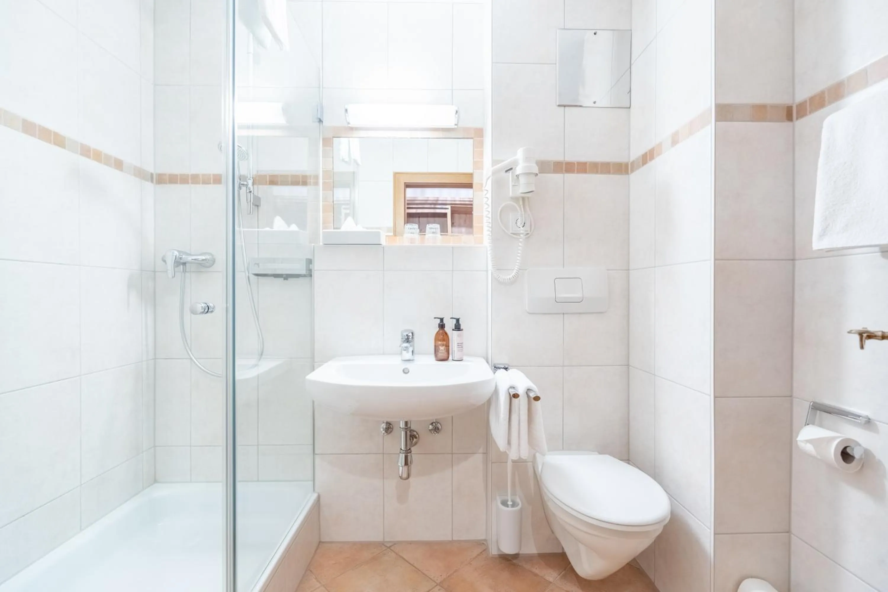 Bathroom in Hotel Krone Tirol