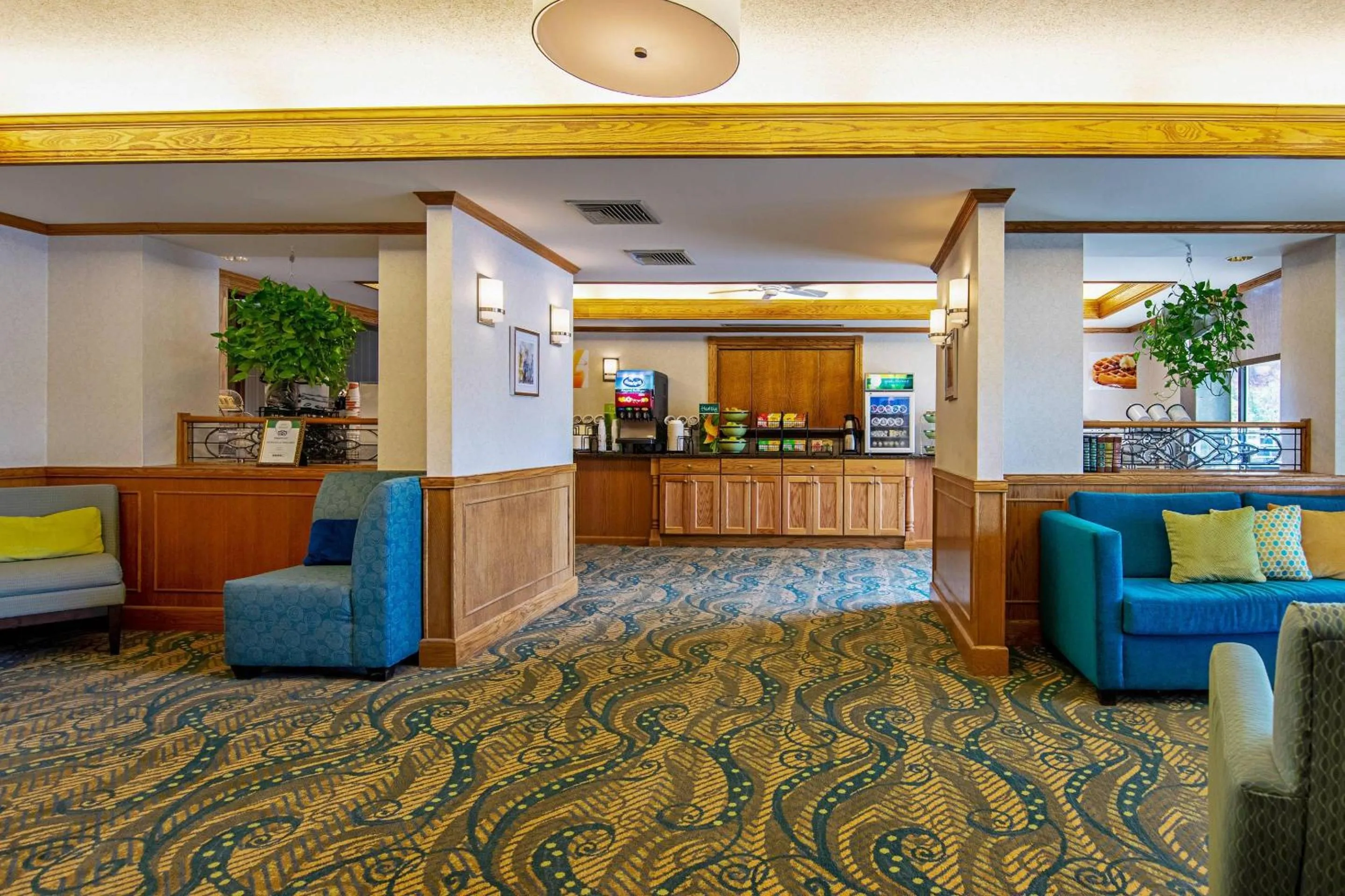 Lobby or reception in Quality Inn Portsmouth
