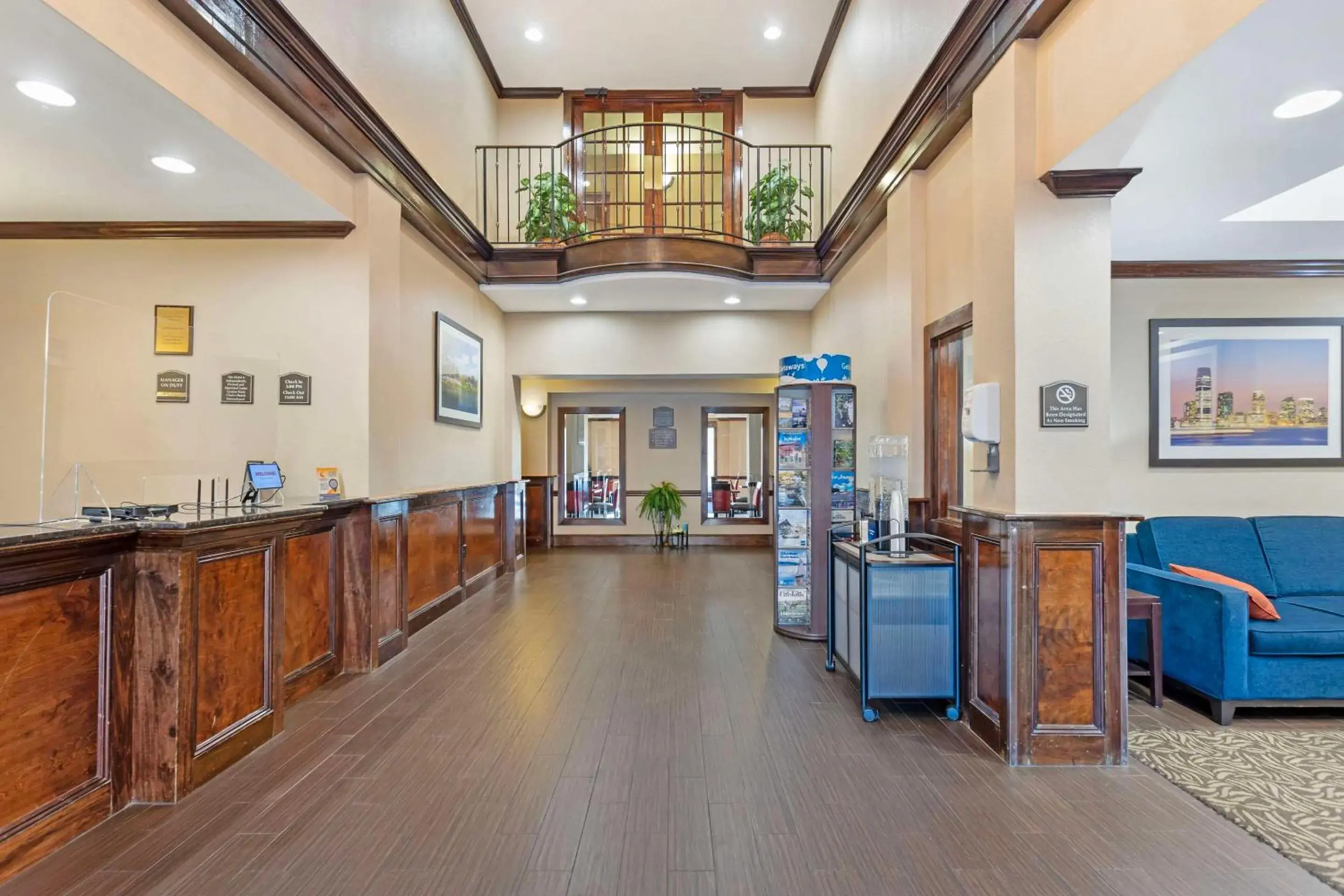 Lobby or reception in Comfort Inn & Suites Carneys Point Lobby or reception in Comfort Inn & Suites Carneys Point
