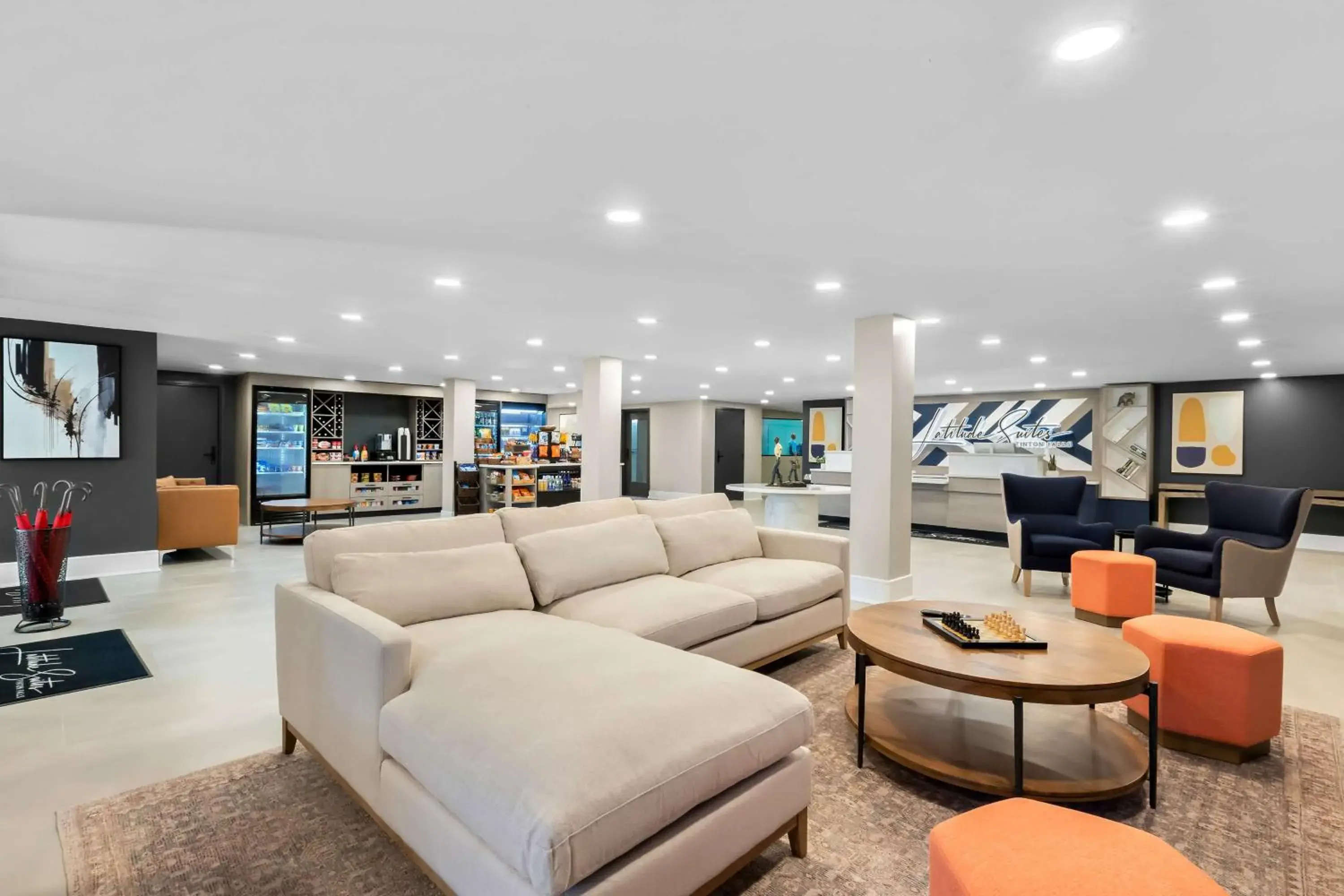 Lobby or reception in Latitude Suites Tinton Falls Eatontown - BW Premier Collection Lobby or reception in Latitude Suites Tinton Falls Eatontown - BW Premier Collection