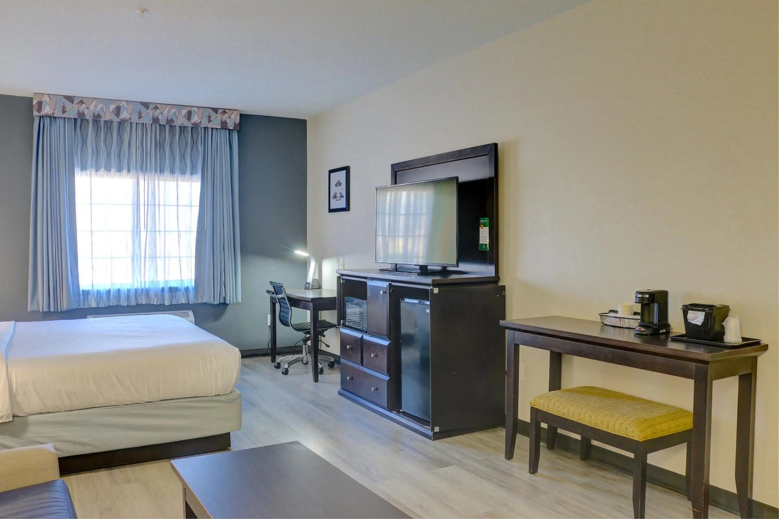 Bed in Quality Inn & Suites Roswell North