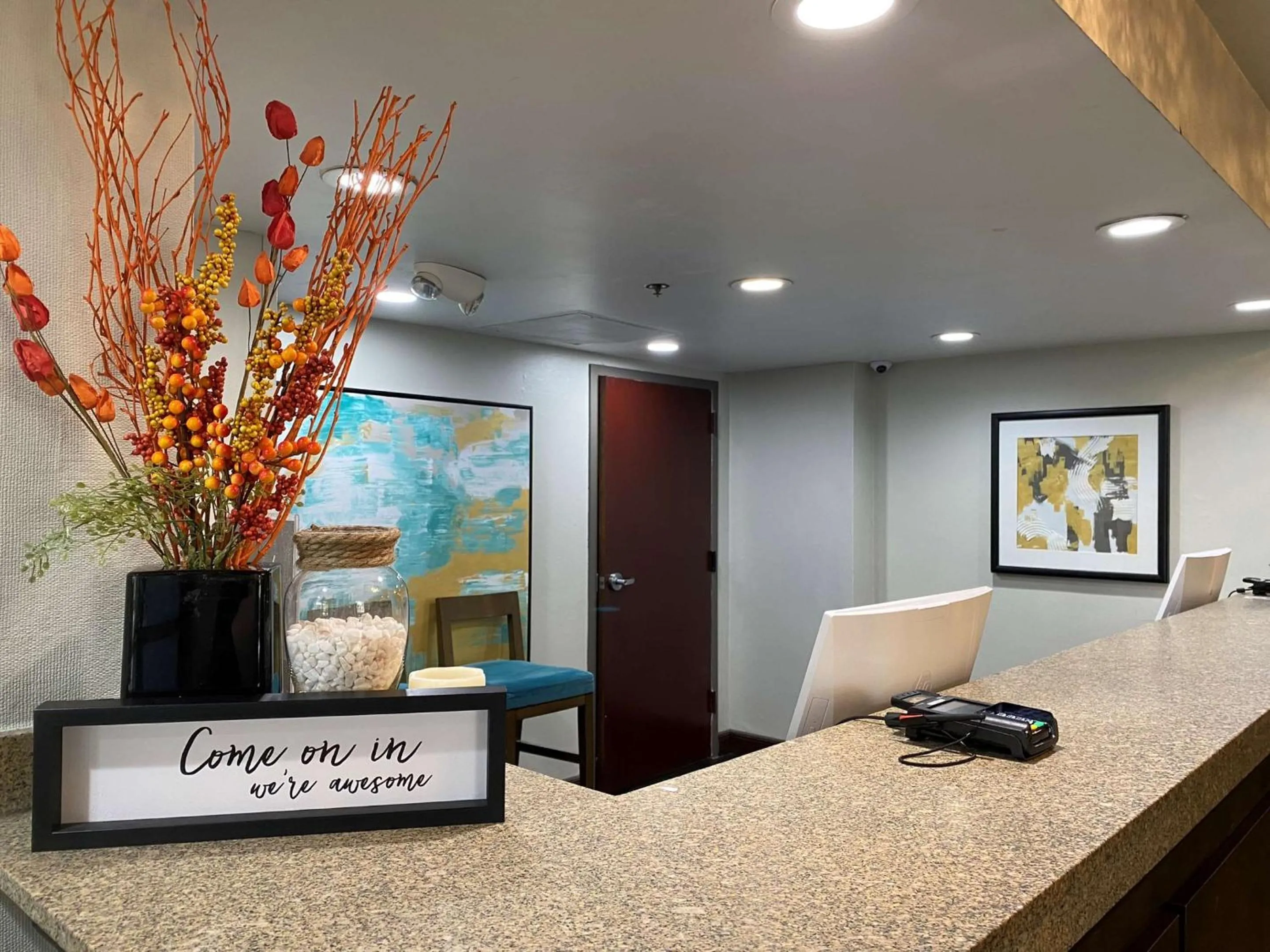 Lobby or reception in The Addison Hotel SureStay Collection by Best Western