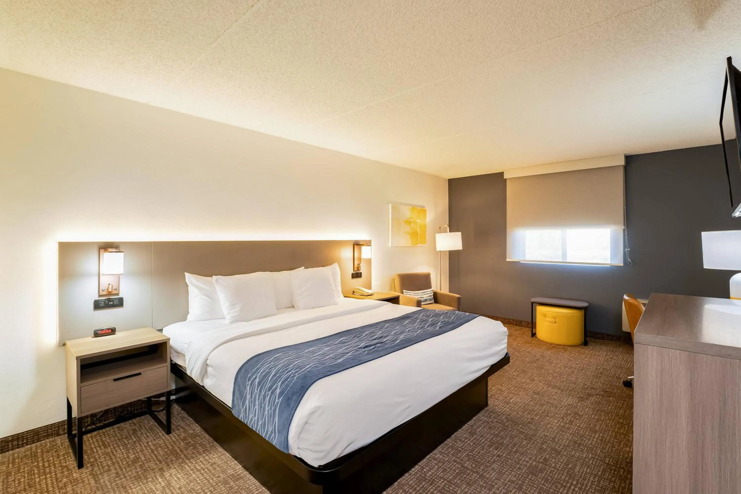 Bed in Comfort Inn Las Vegas New Mexico