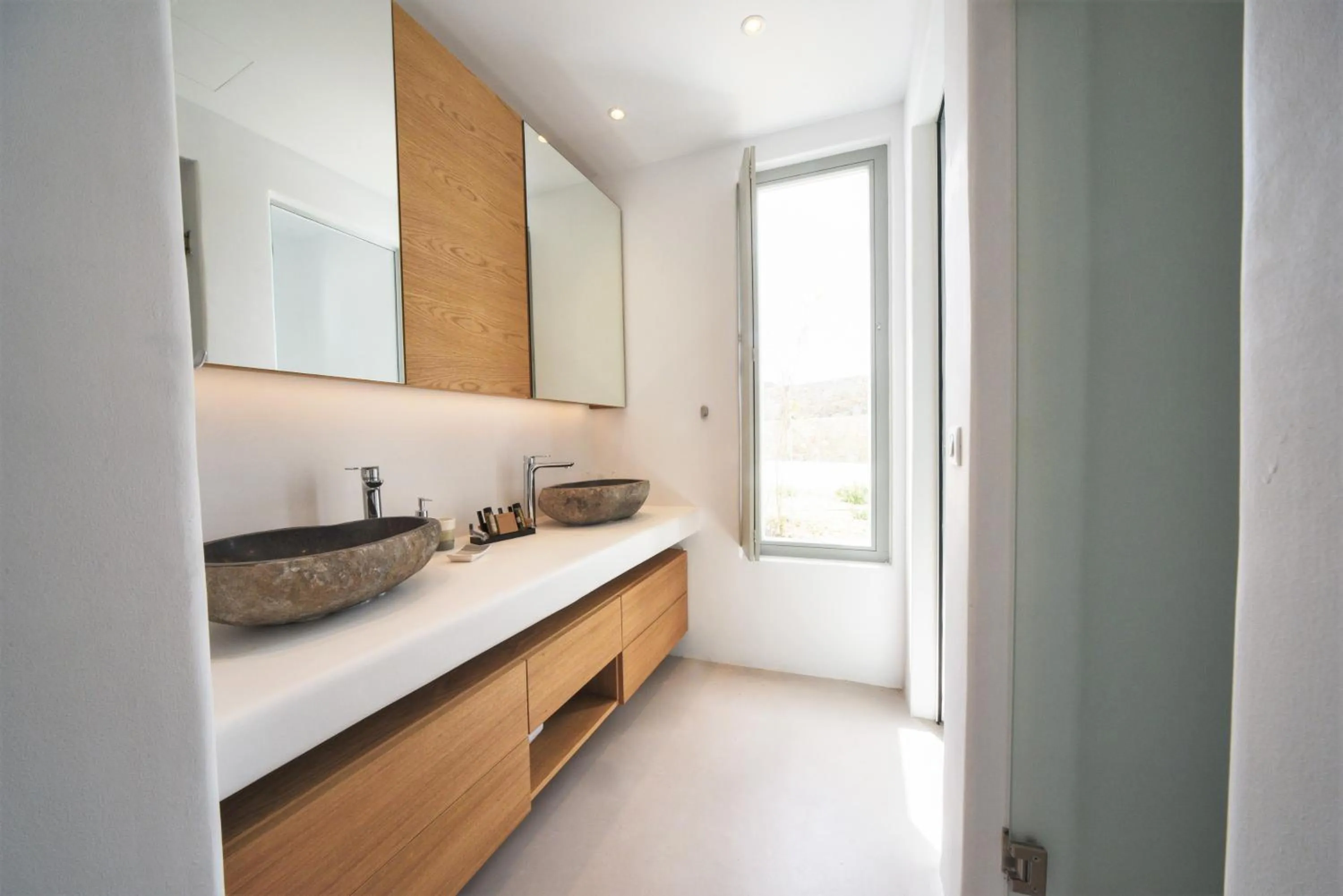 Toilet in Myconian Crown Suites