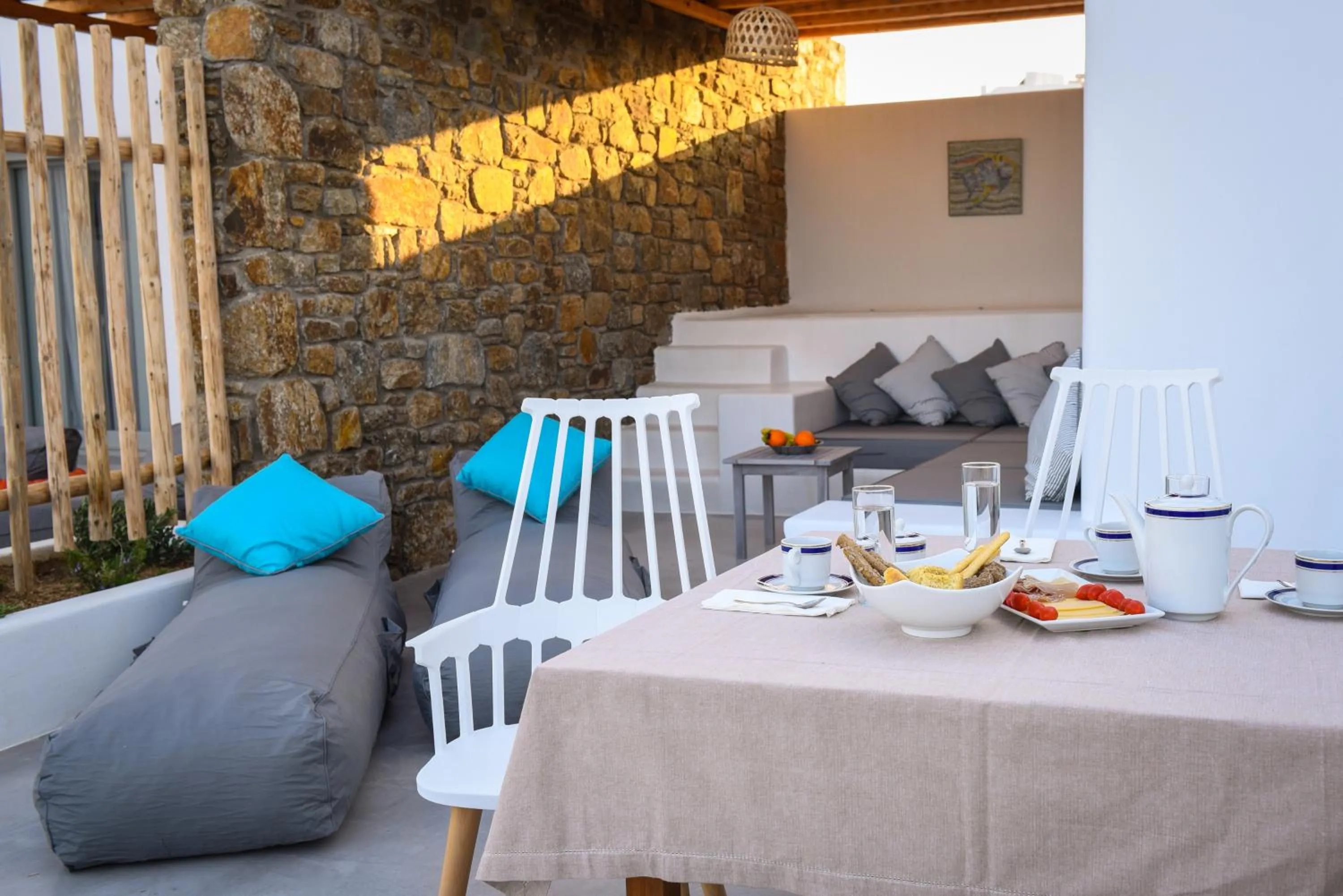 Balcony/Terrace in Myconian Crown Suites