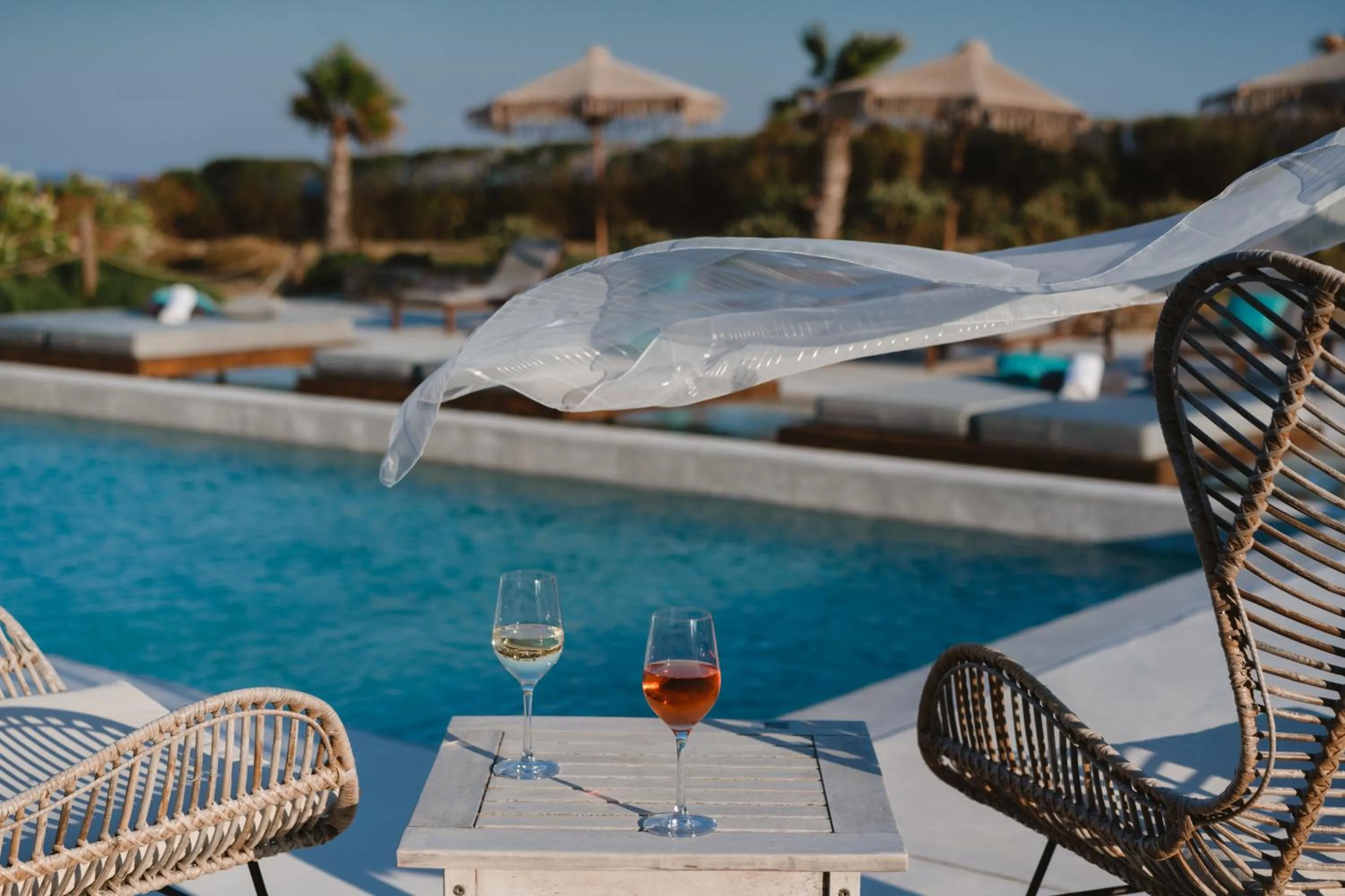 Swimming pool in Myconian Crown Suites