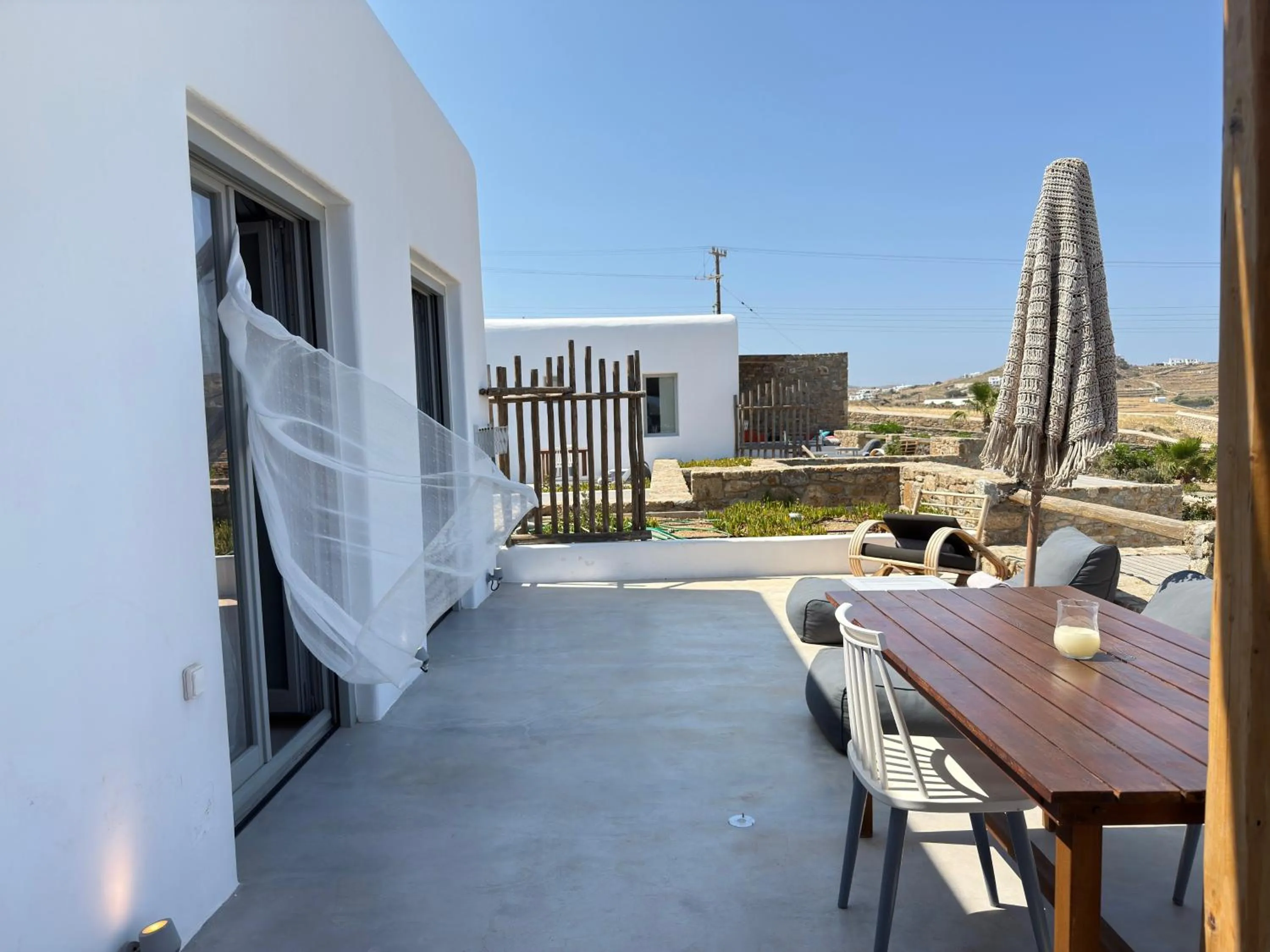 Balcony/Terrace in Myconian Crown Suites