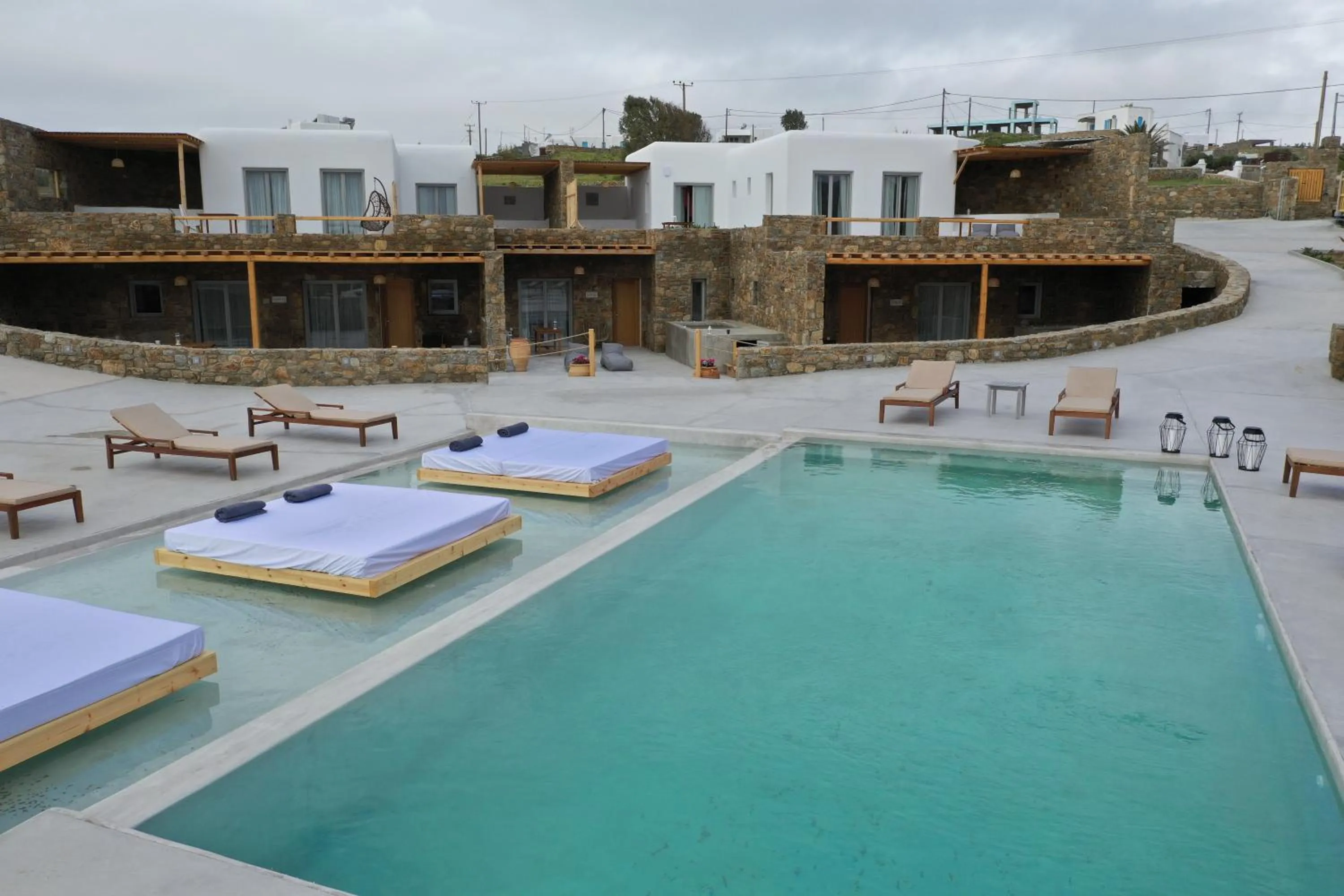 Balcony/Terrace in Myconian Crown Suites