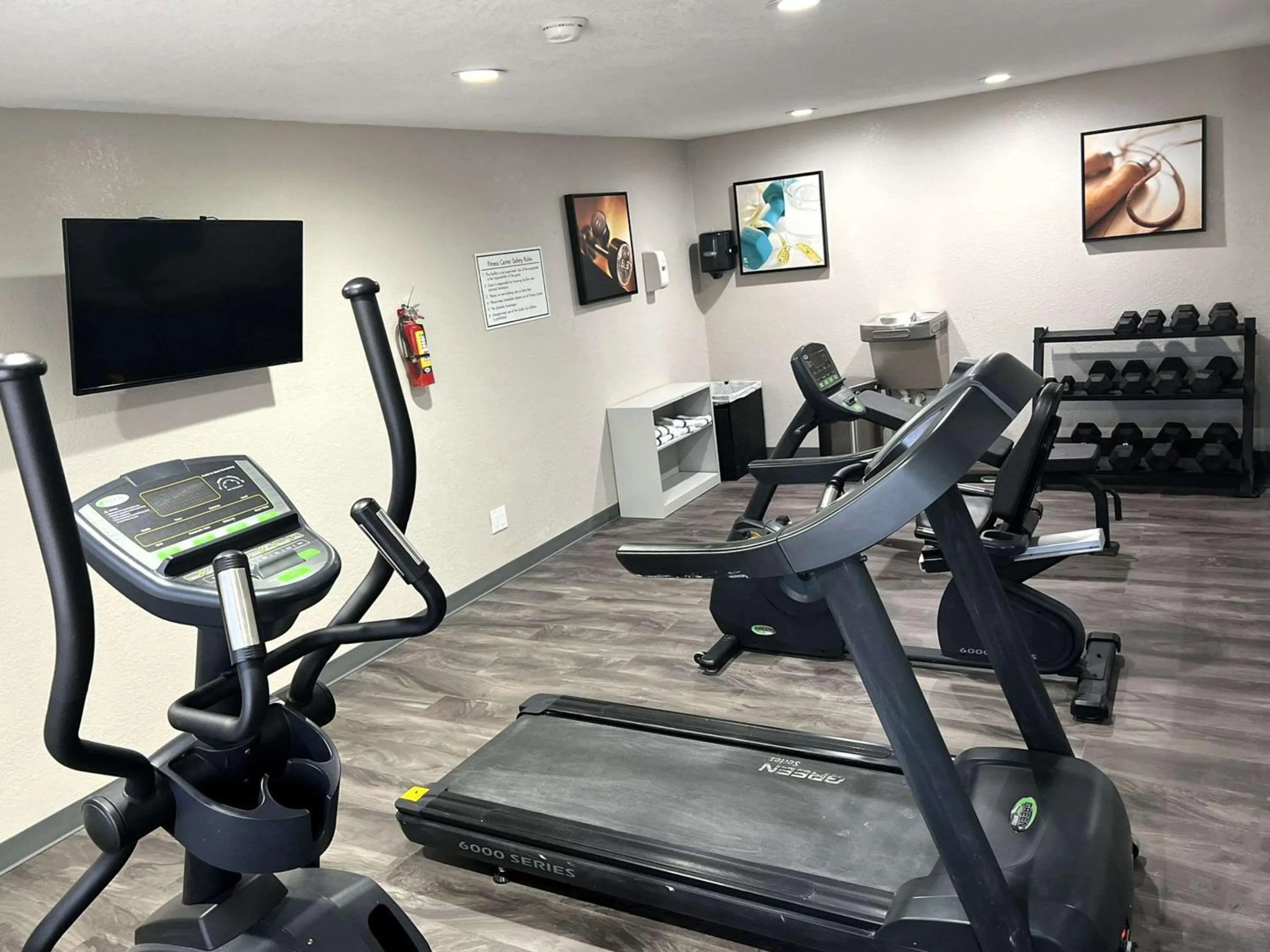 Fitness centre/facilities in Quality Inn & Suites Near White Sands National Park