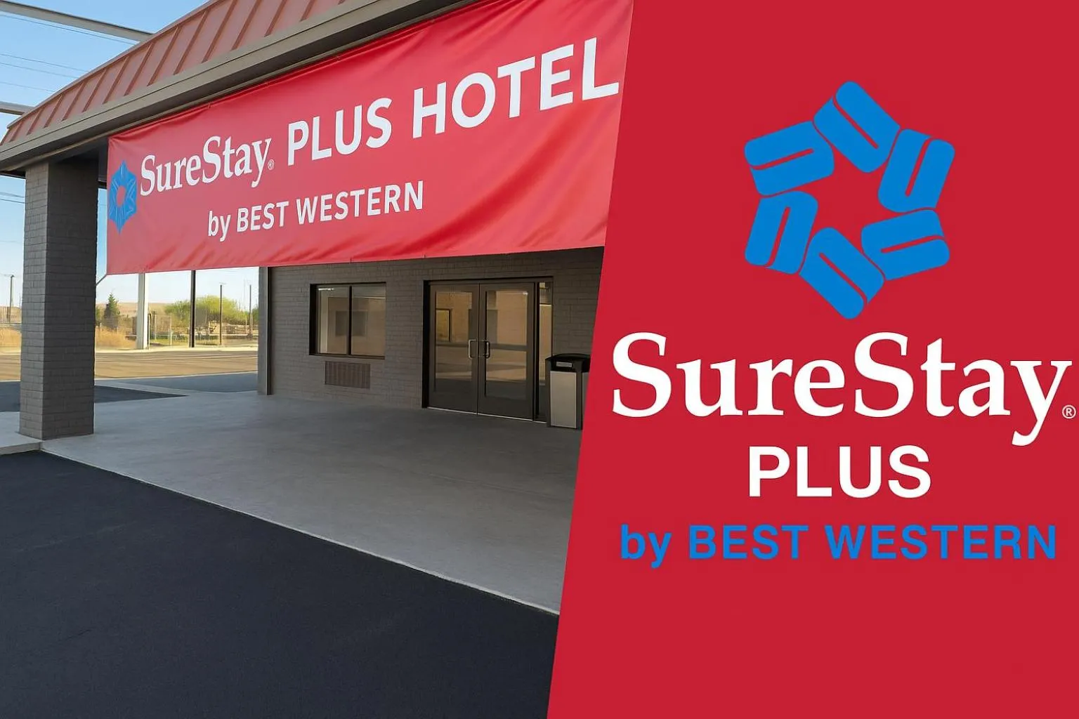 Property building in SureStay Plus by Best Western Alamogordo White Sands