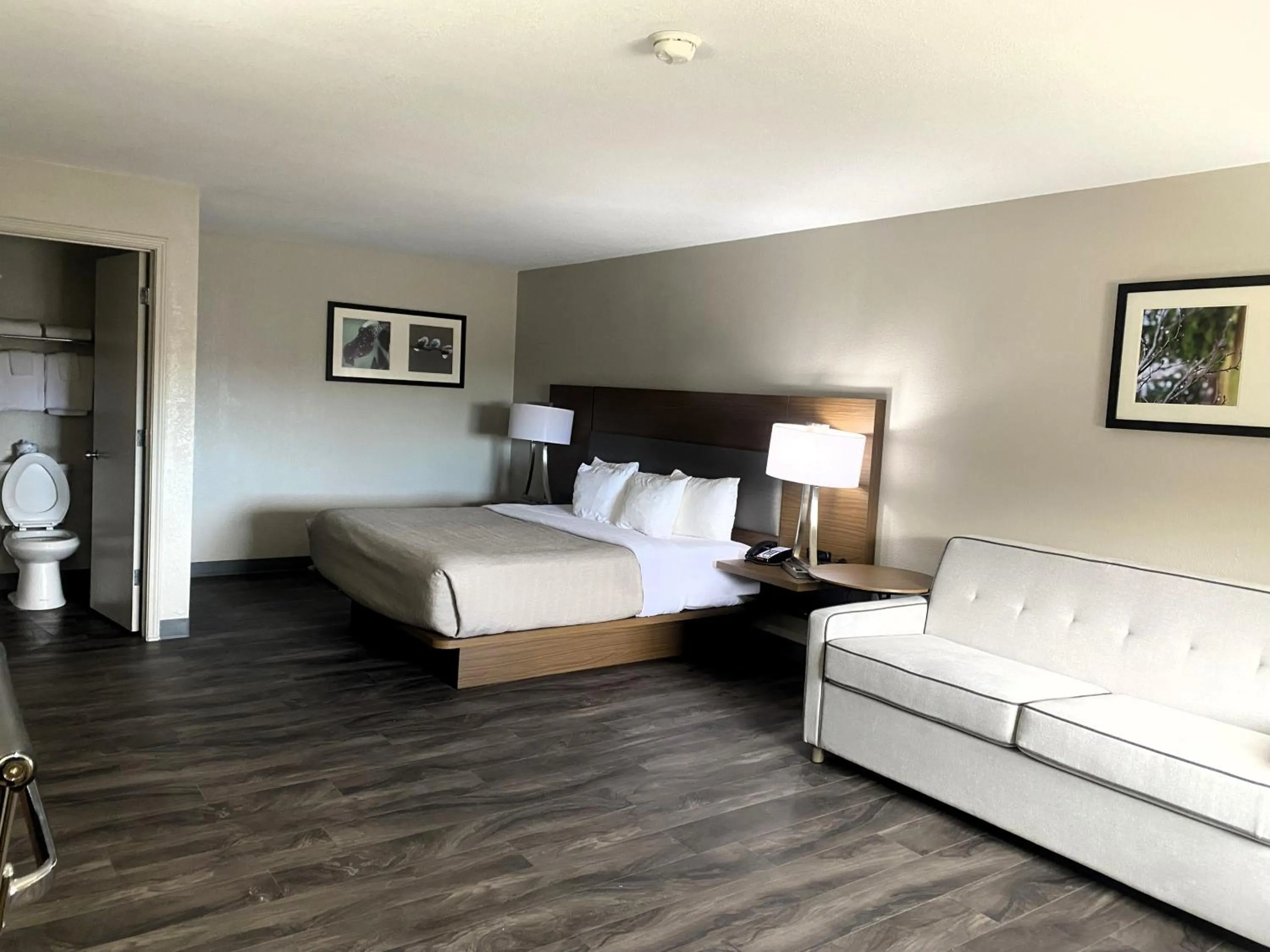 Bed in Quality Inn & Suites Near White Sands National Park