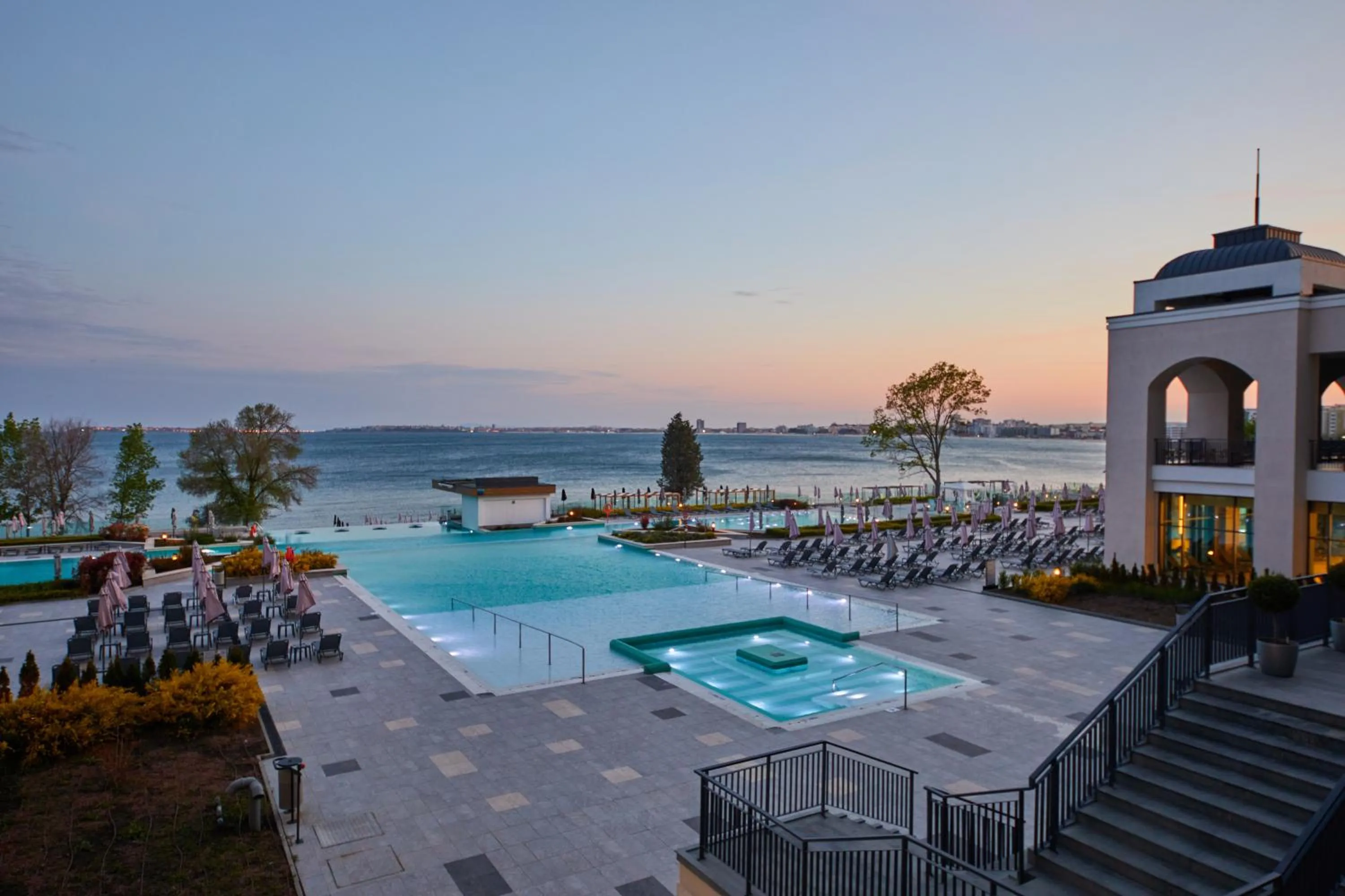 Swimming pool in Secrets Sunny Beach Resort and Spa - Premium All Inclusive - Adults Only