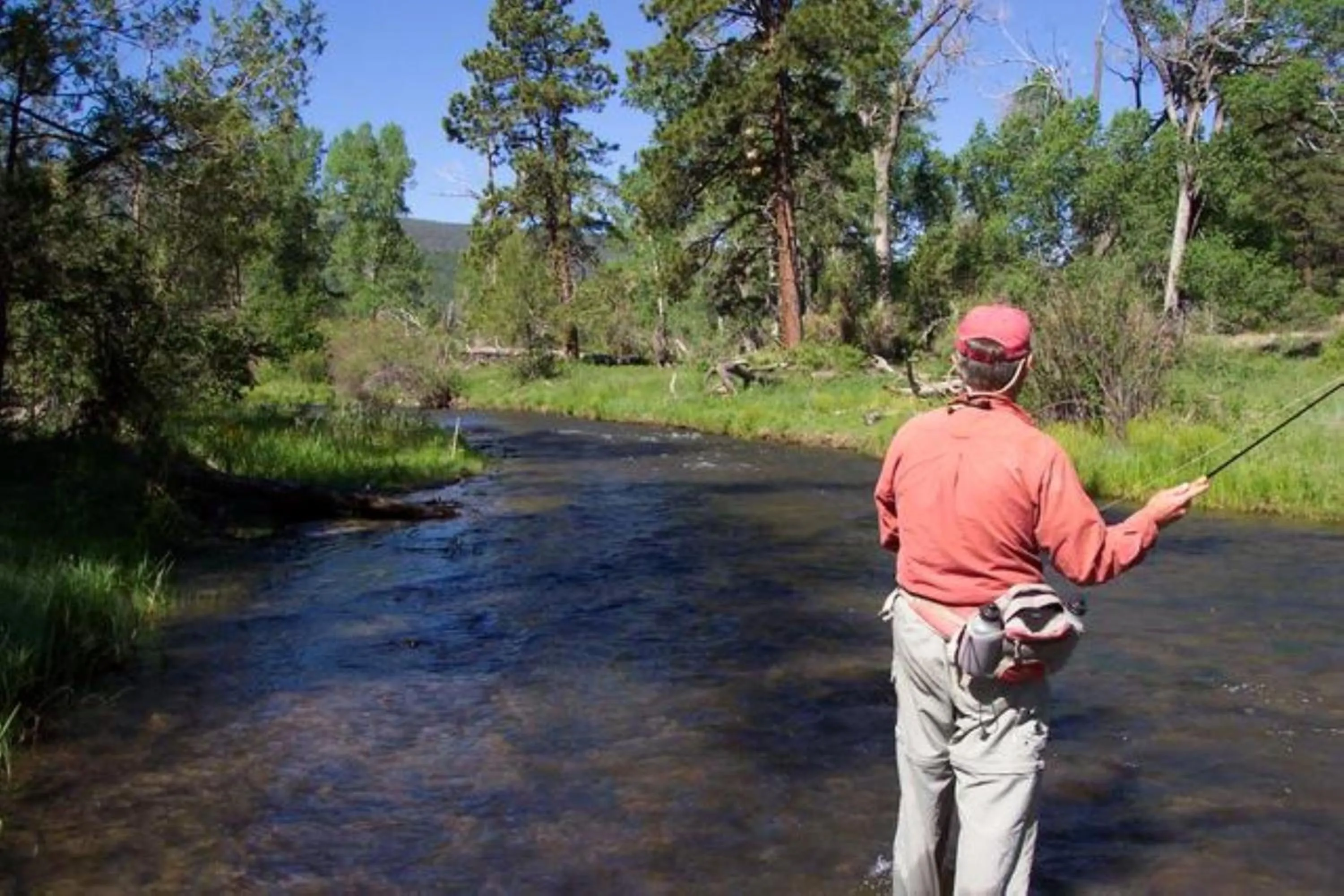 Fishing in Econo Lodge Eagle Nest