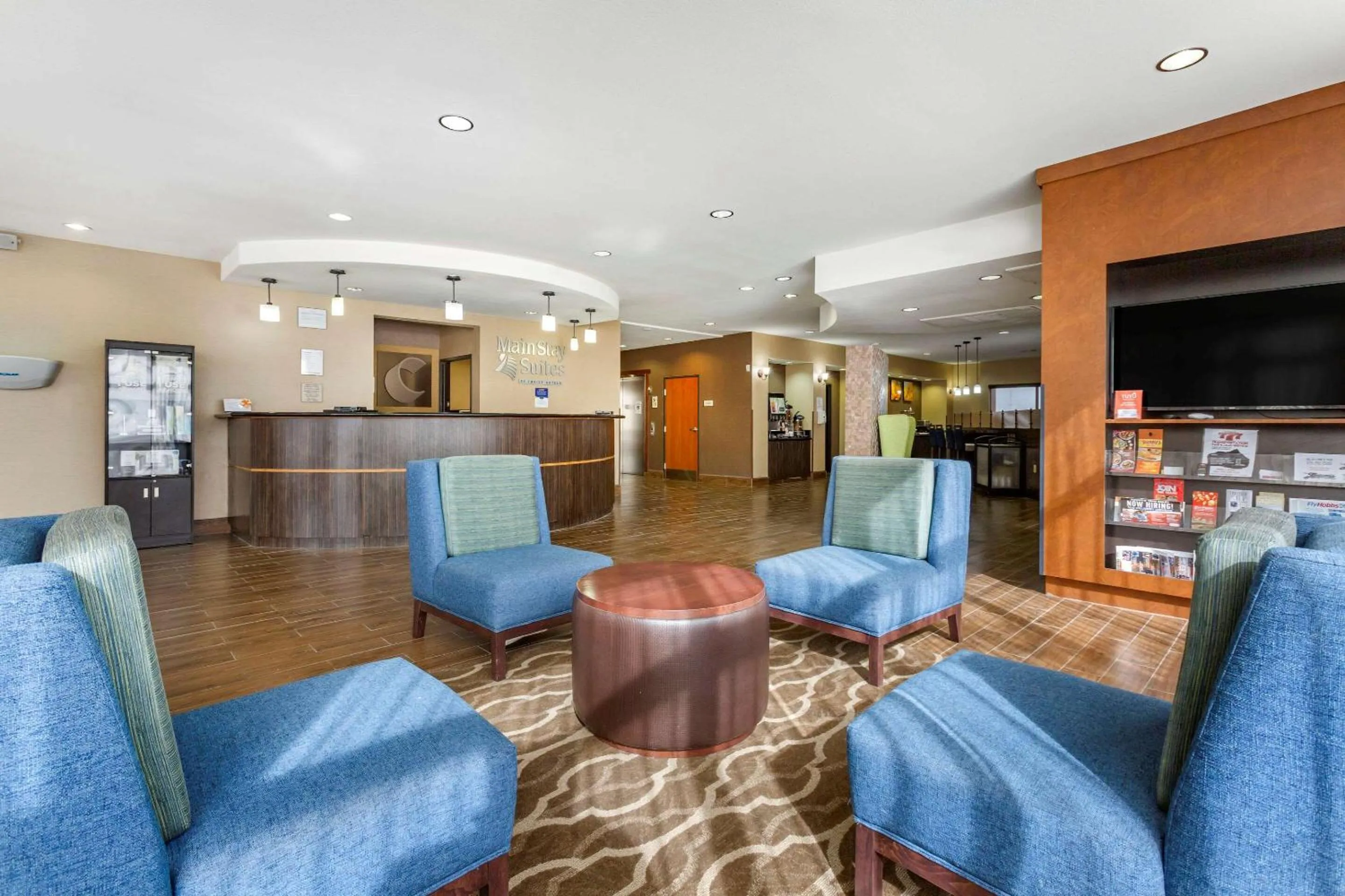 Lobby or reception in Comfort Suites Hobbs