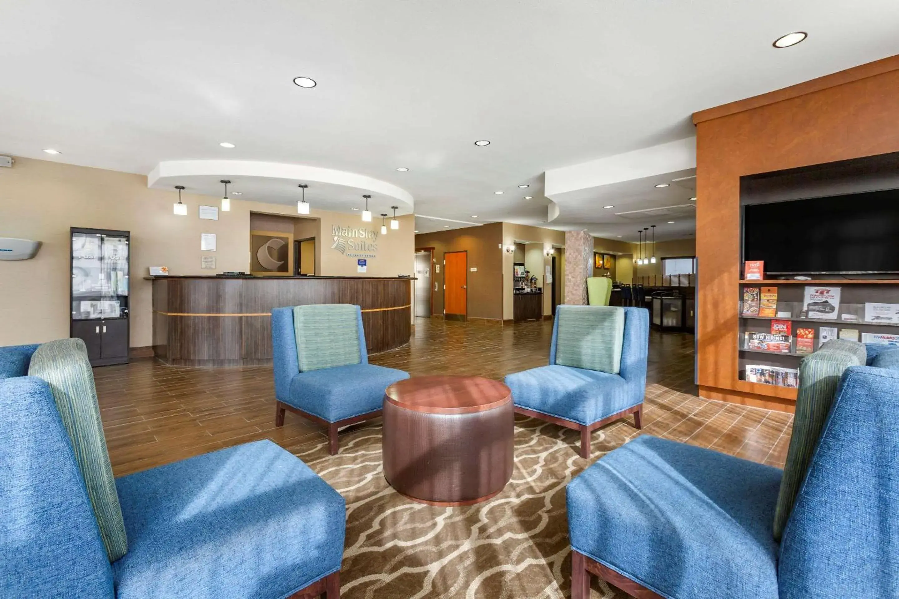 Lobby or reception in Comfort Suites Hobbs Lobby or reception in Comfort Suites Hobbs