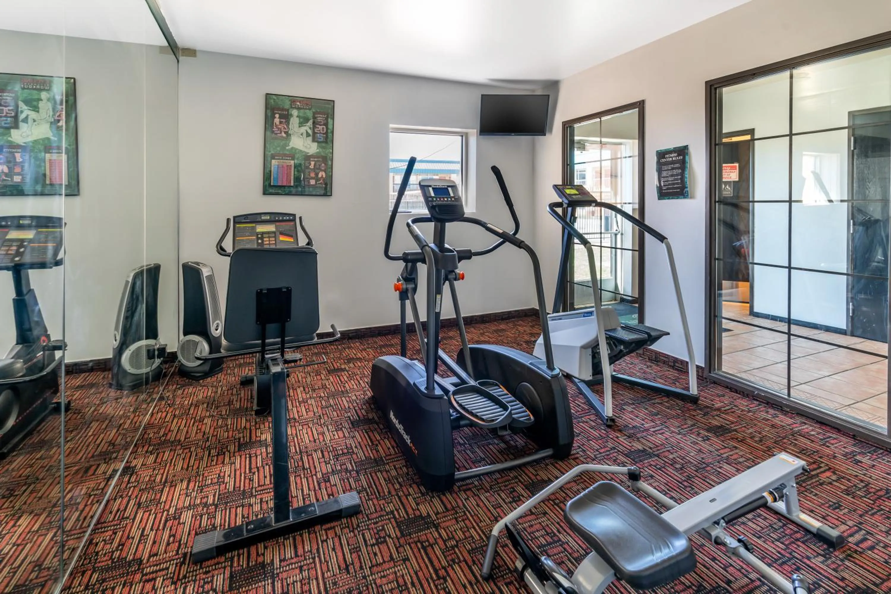 Fitness centre/facilities in Quality Inn Tucumcari