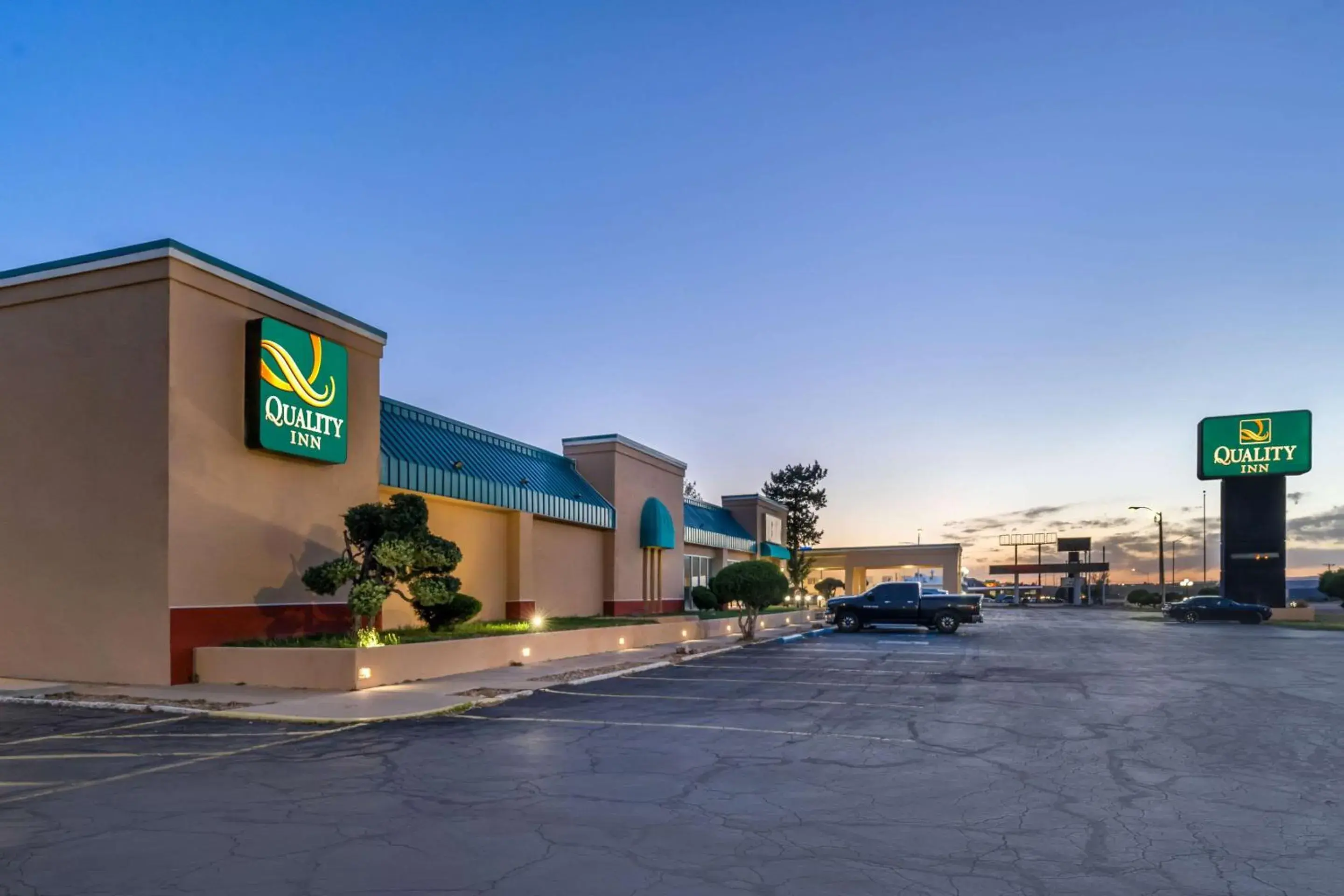 Property building in Quality Inn Tucumcari Property building in Quality Inn Tucumcari