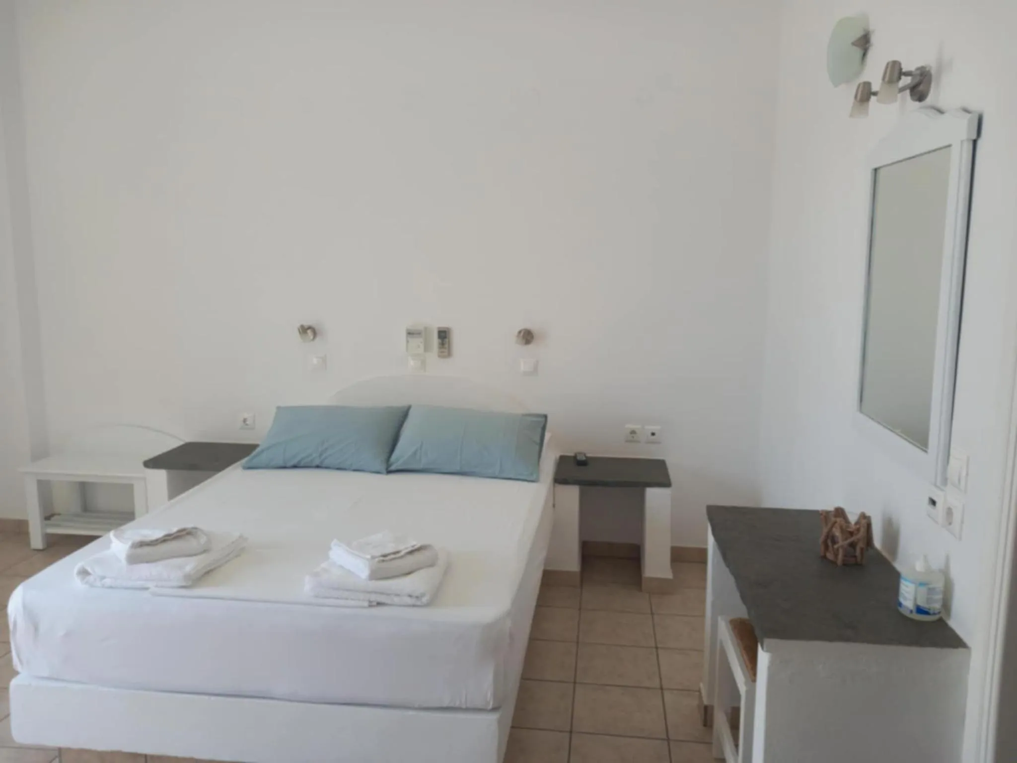 Bed in Studios Margarita