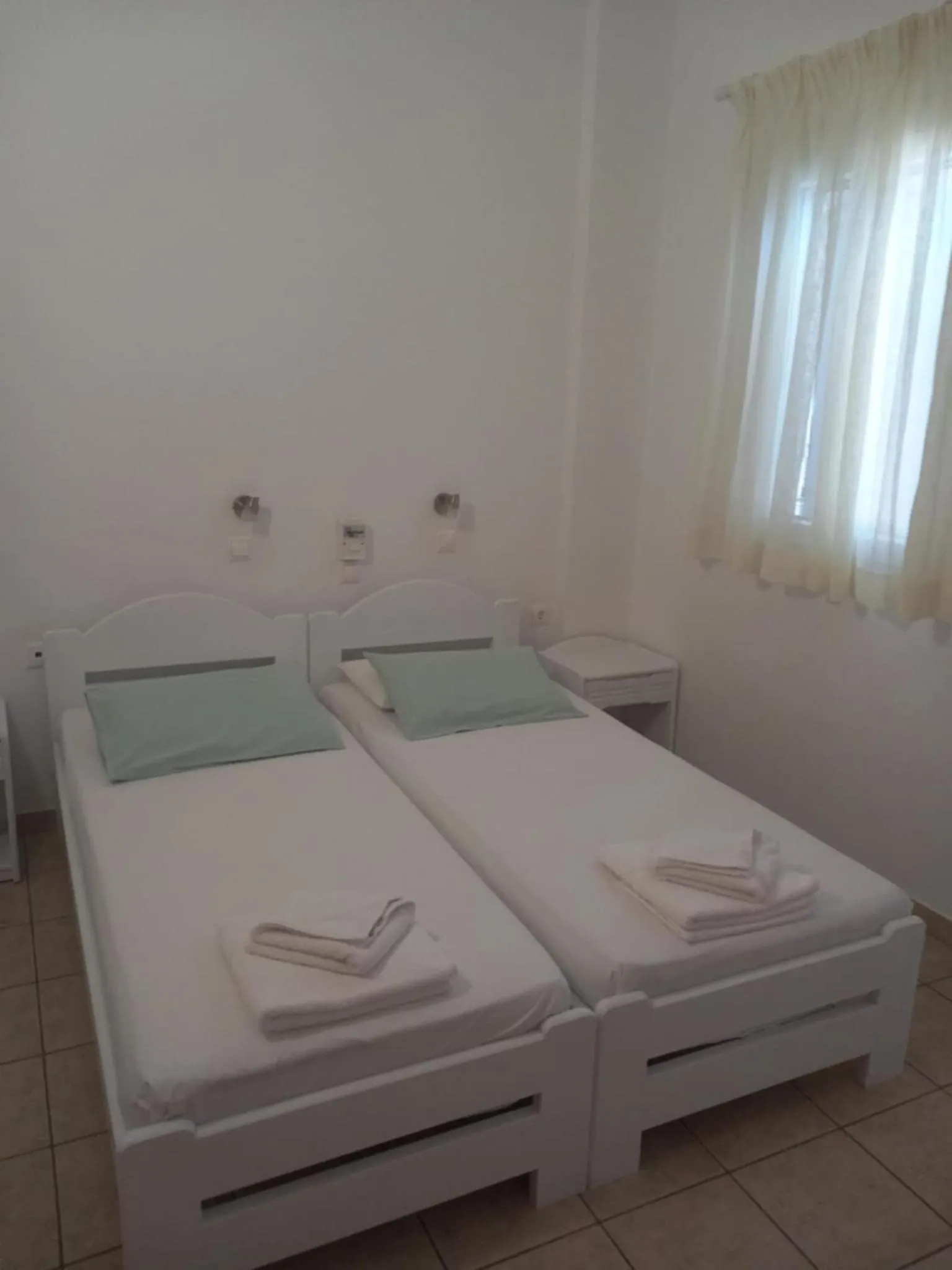 Bed in Studios Margarita