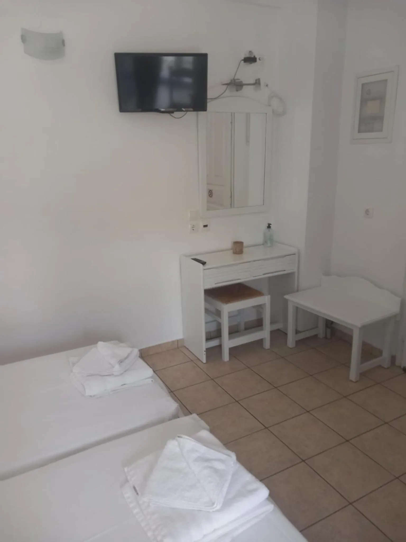 Bed in Studios Margarita