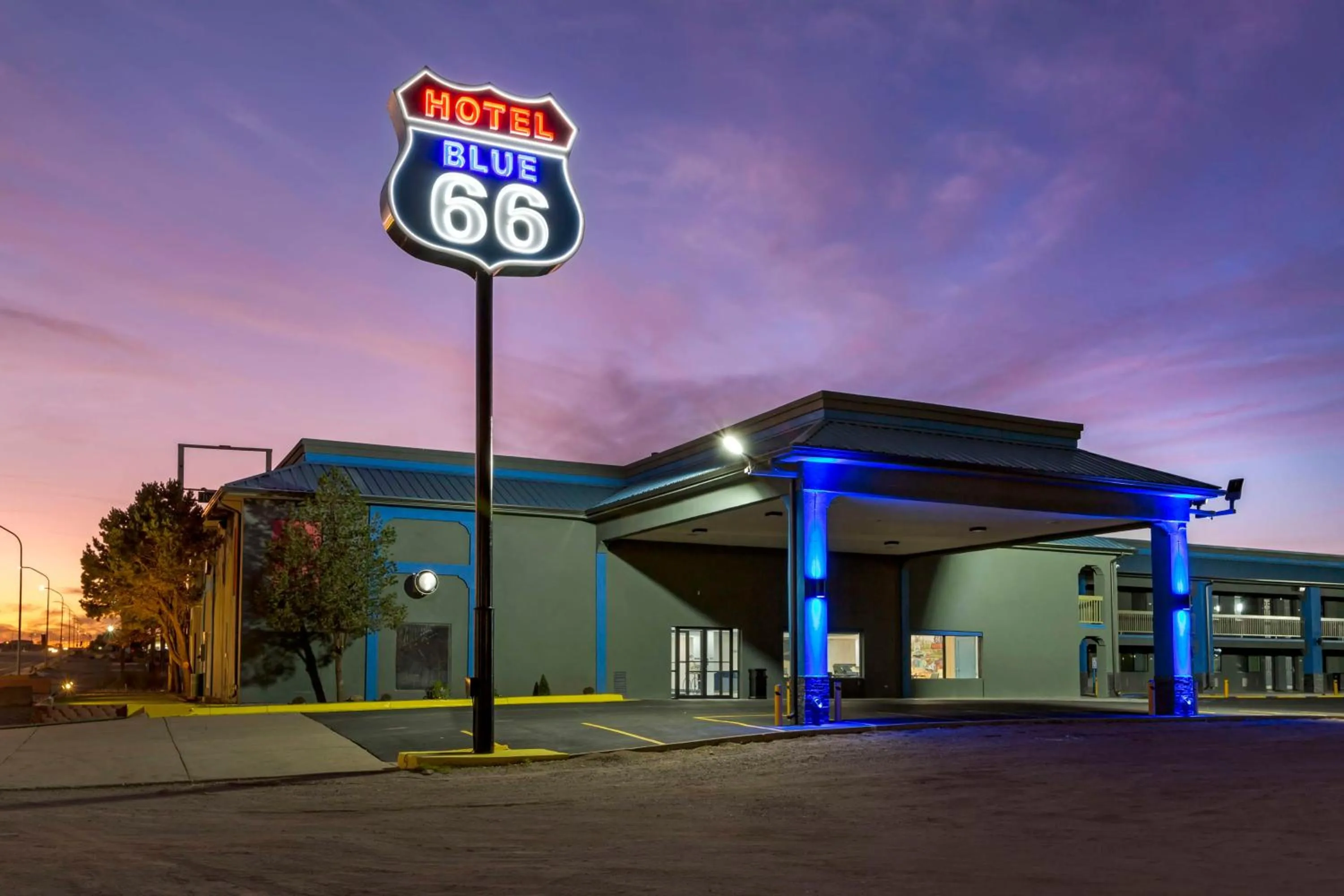 Property building in Hotel Blue 66, BW Signature Collection