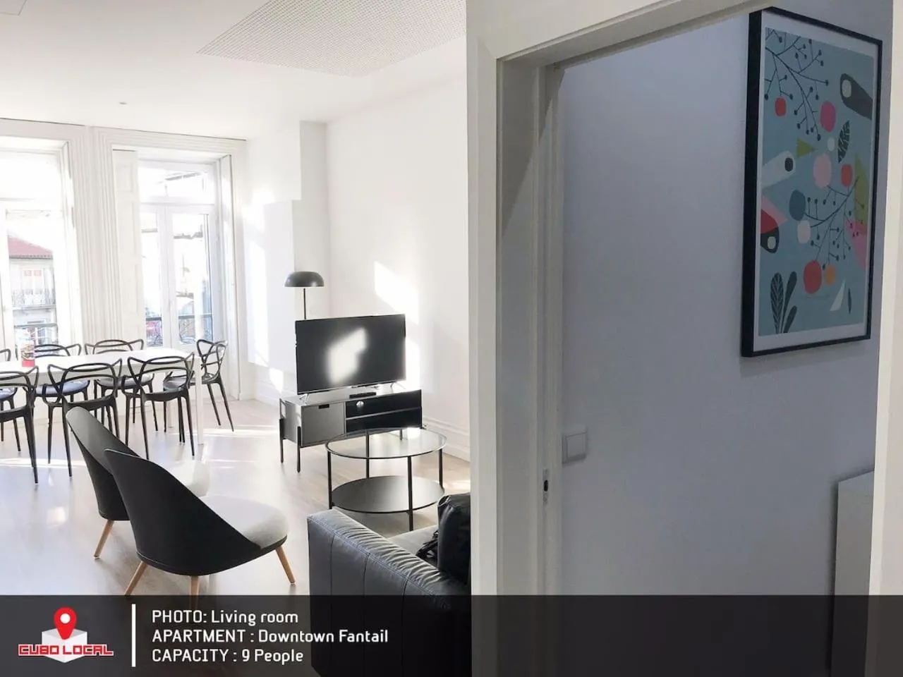Living room in Downtown Fantail