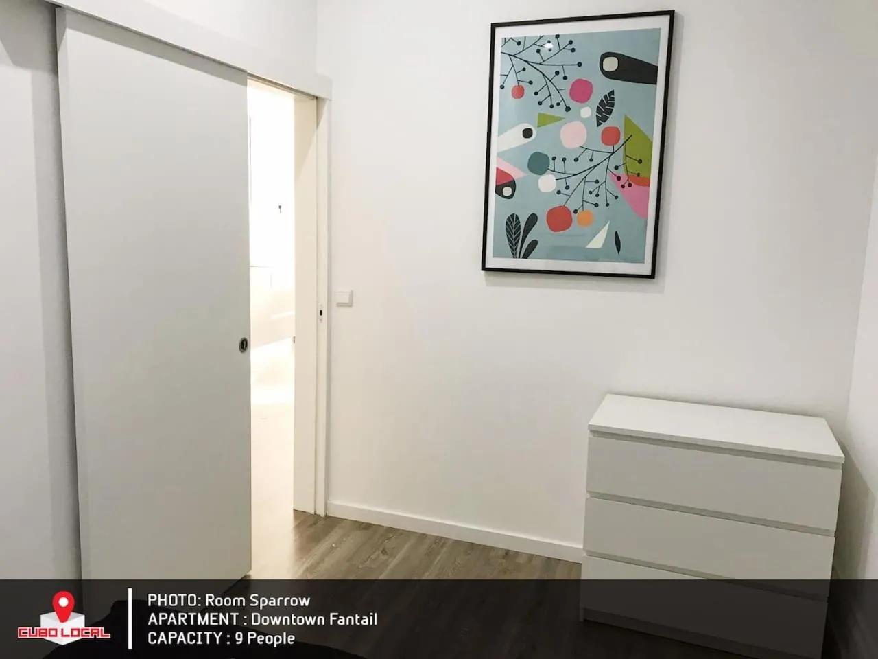 Bedroom in Downtown Fantail