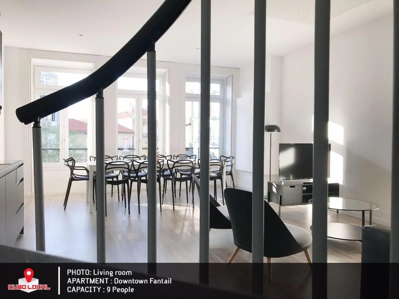 Living room in Downtown Fantail