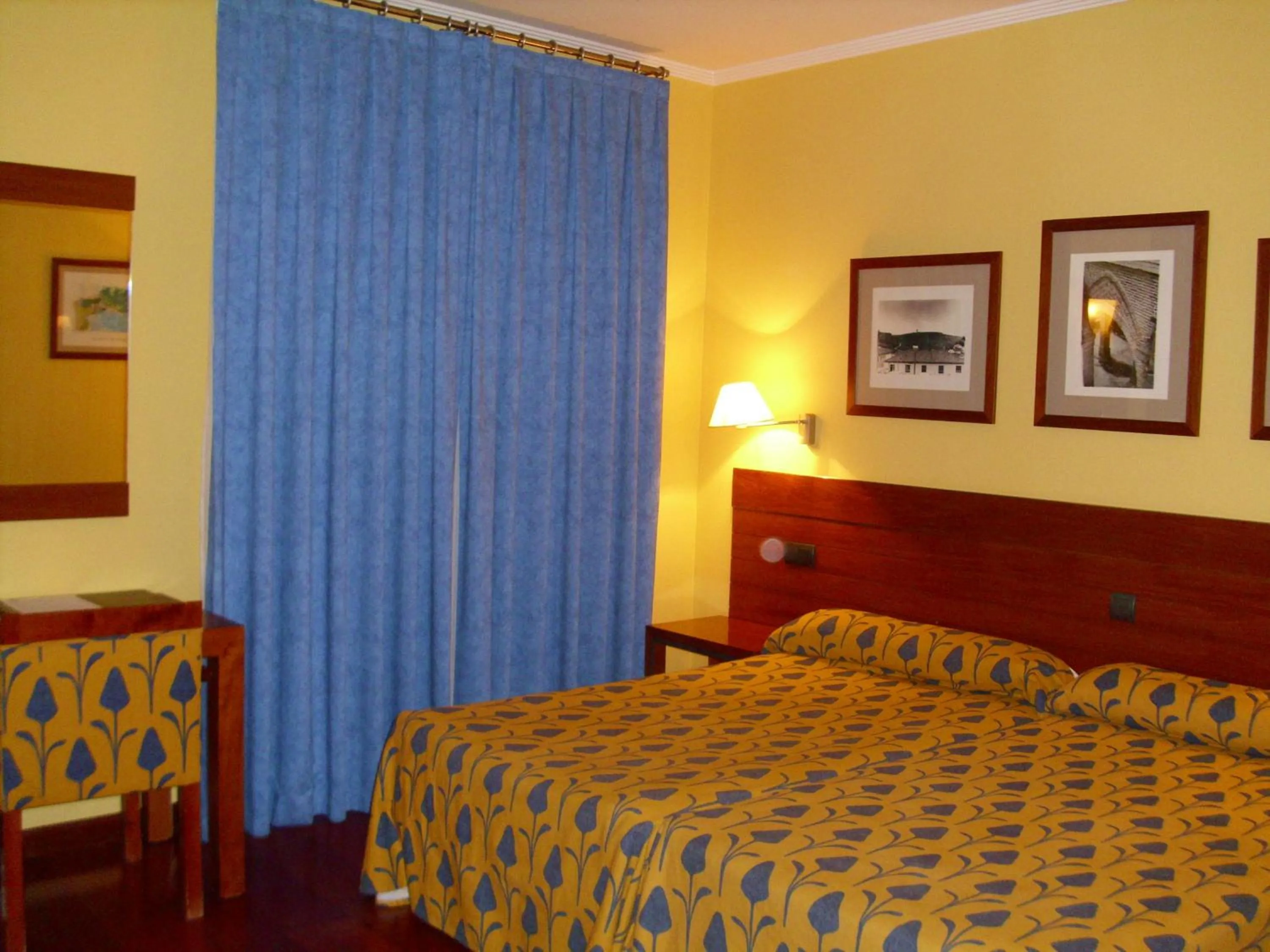 Bed in Hotel Rural Vado del Duratón