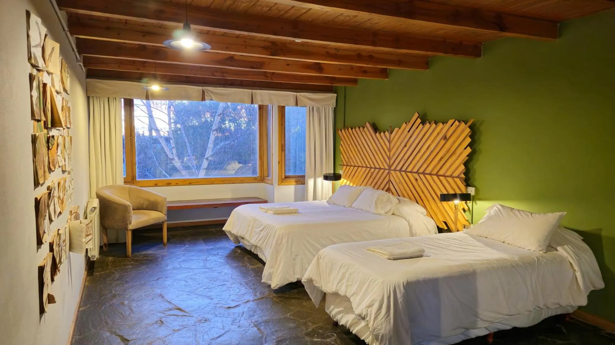 Bedroom, Bed in Pioneros Suites by Grupo Tierra Gaucha