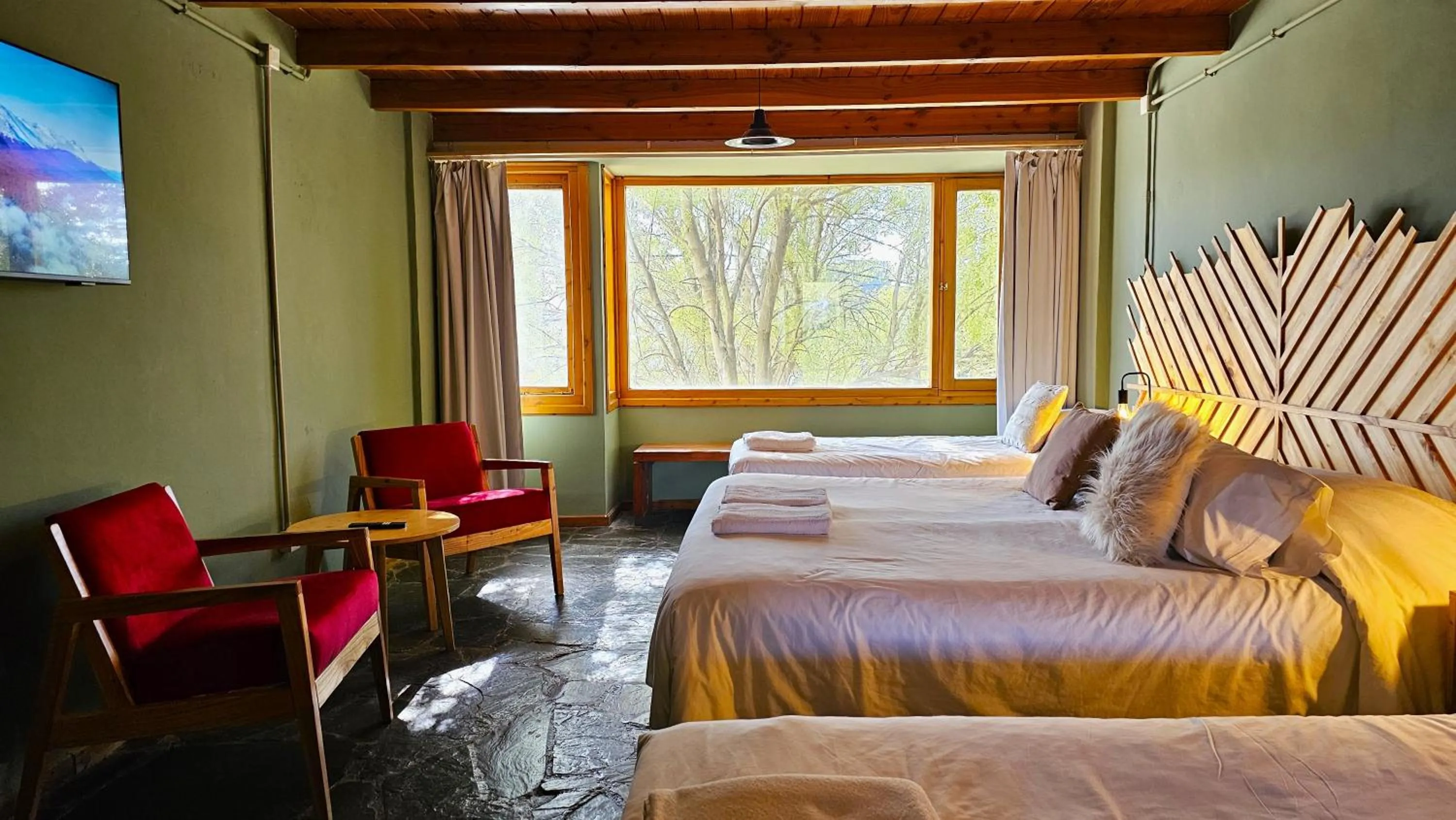 Bedroom, Bed in Pioneros Suites by Grupo Tierra Gaucha