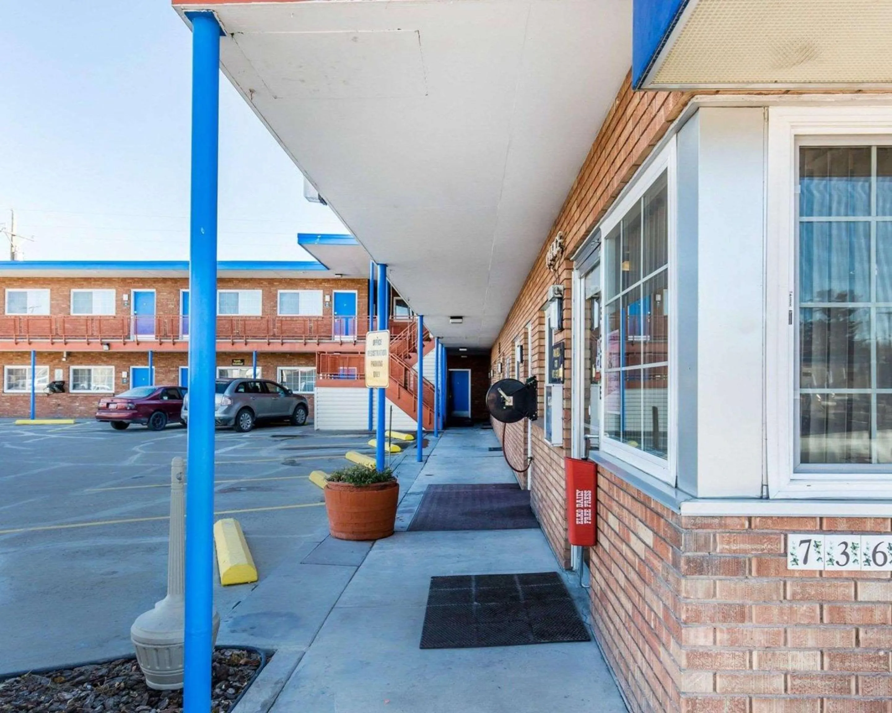 Property building in Rodeway Inn Elko Downtown Area