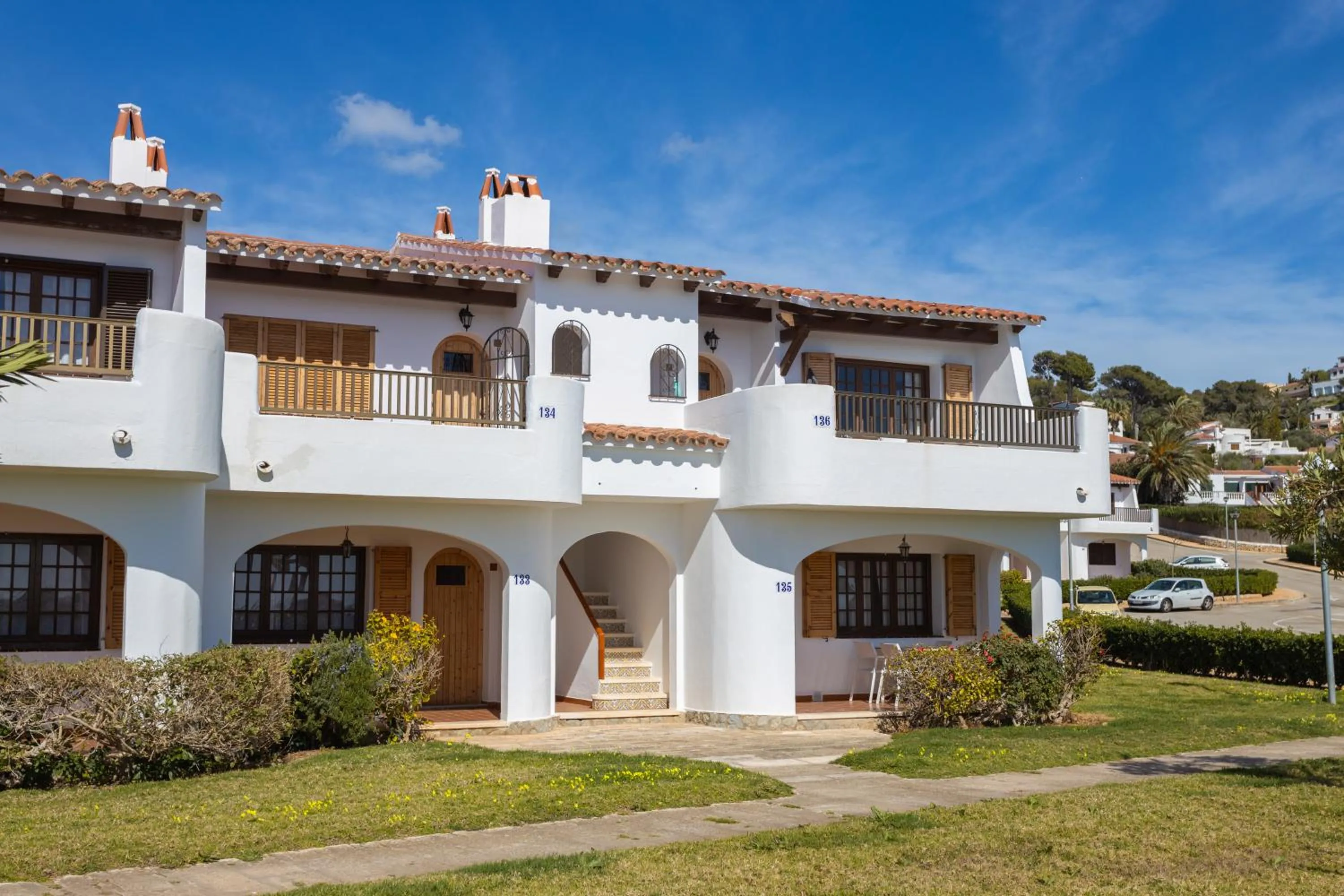 Property building in Apartamentos Son Bou Gardens By MENORCARENTALS