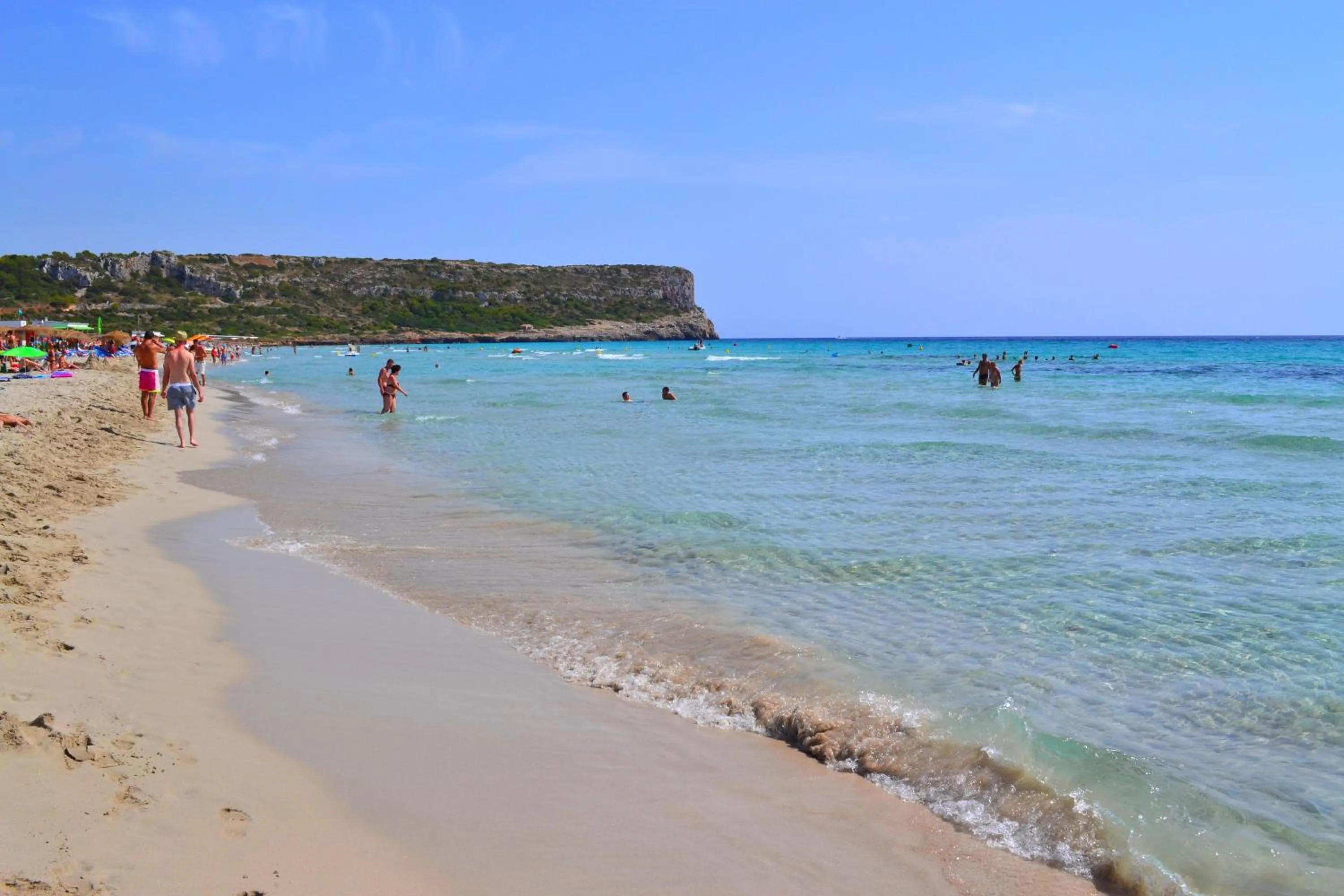 Beach in Apartamentos Son Bou Gardens By MENORCARENTALS