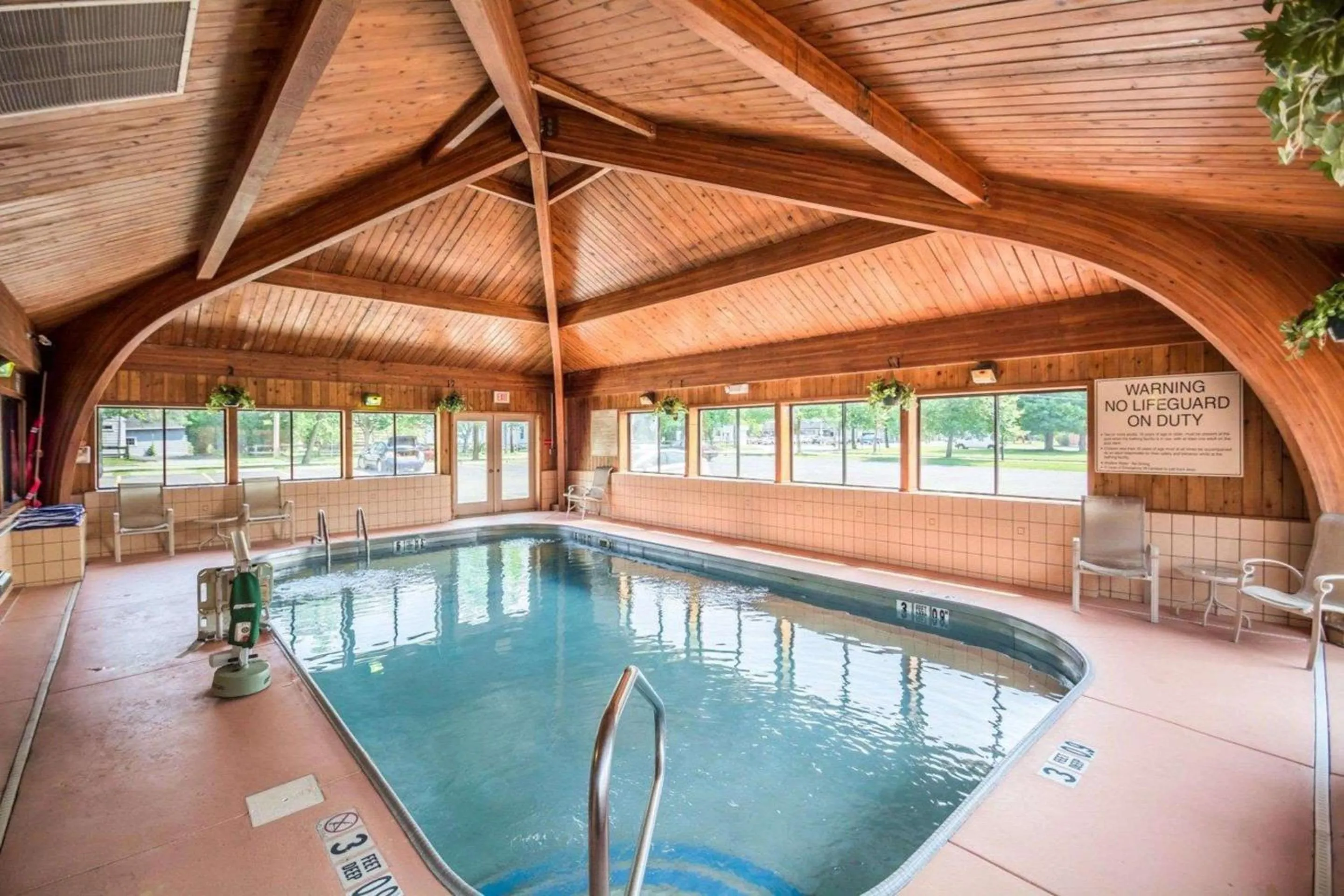 On site in Quality Inn Corning