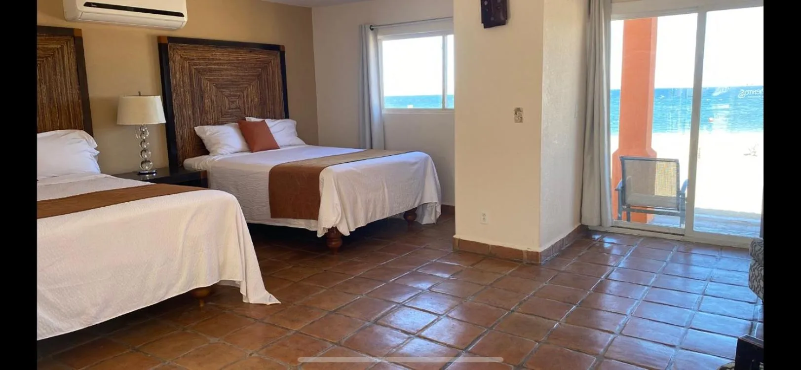 Bed in Los Vientos Hotel