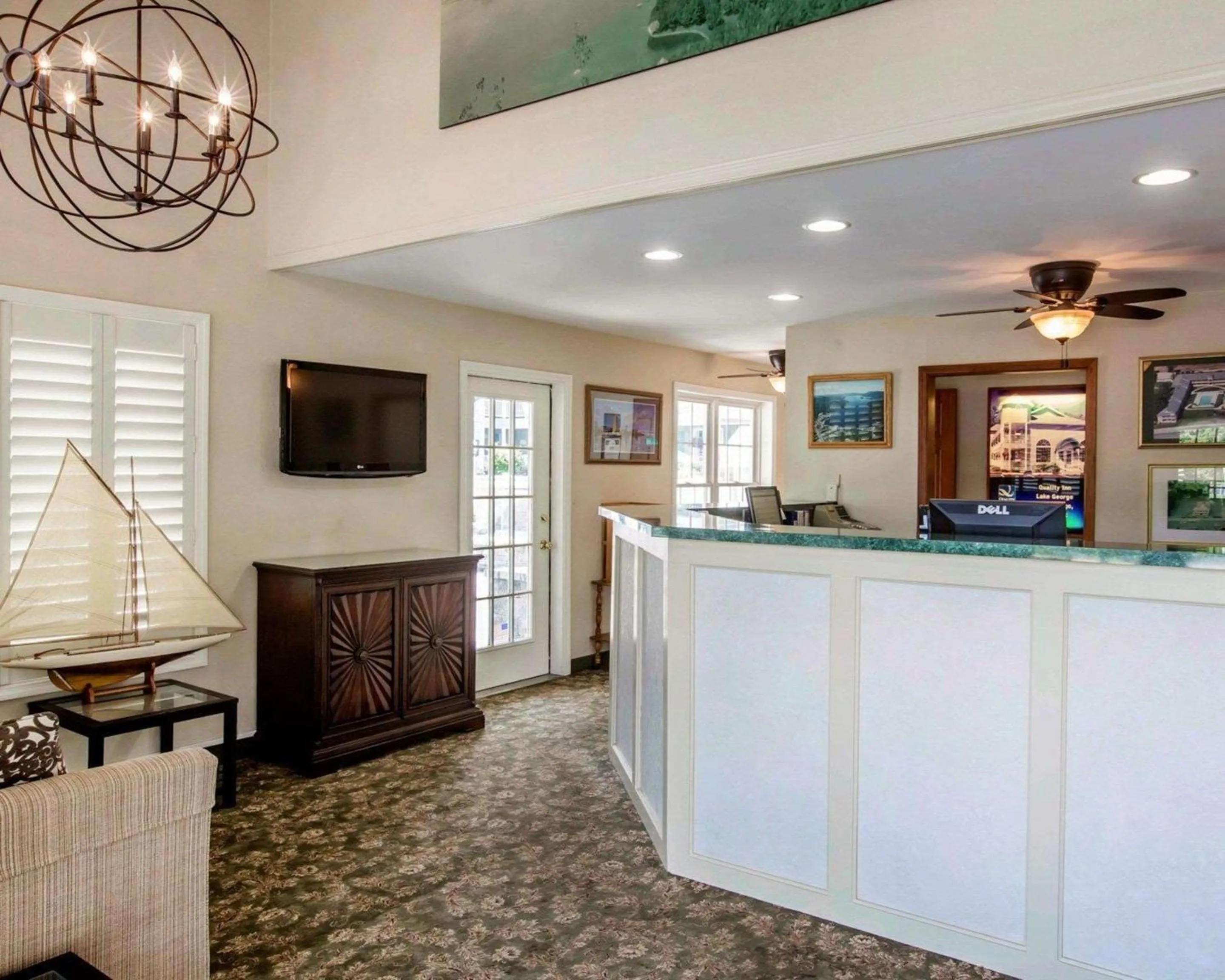 Lobby or reception in Quality Inn Lake George